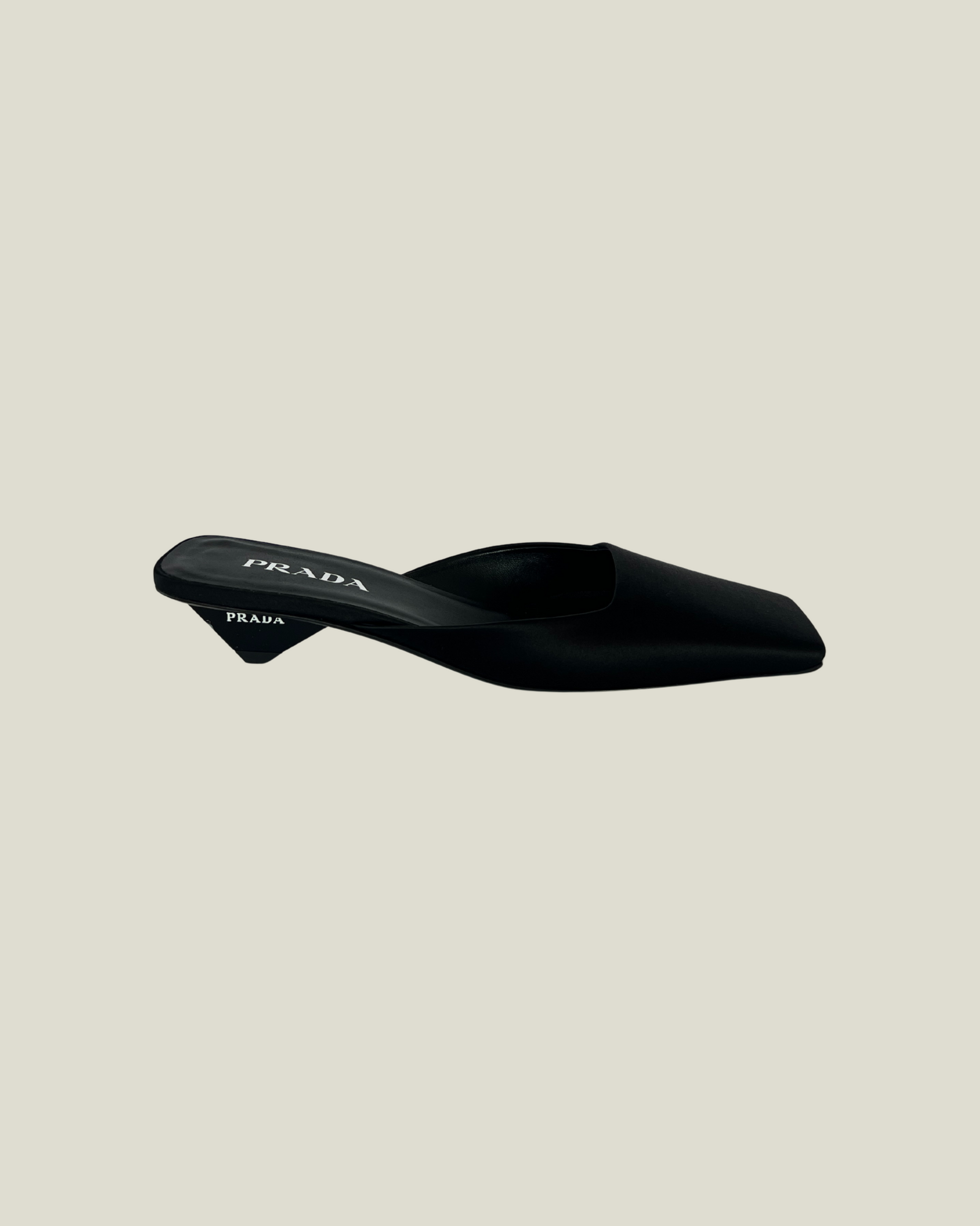 Prada Satin Mules