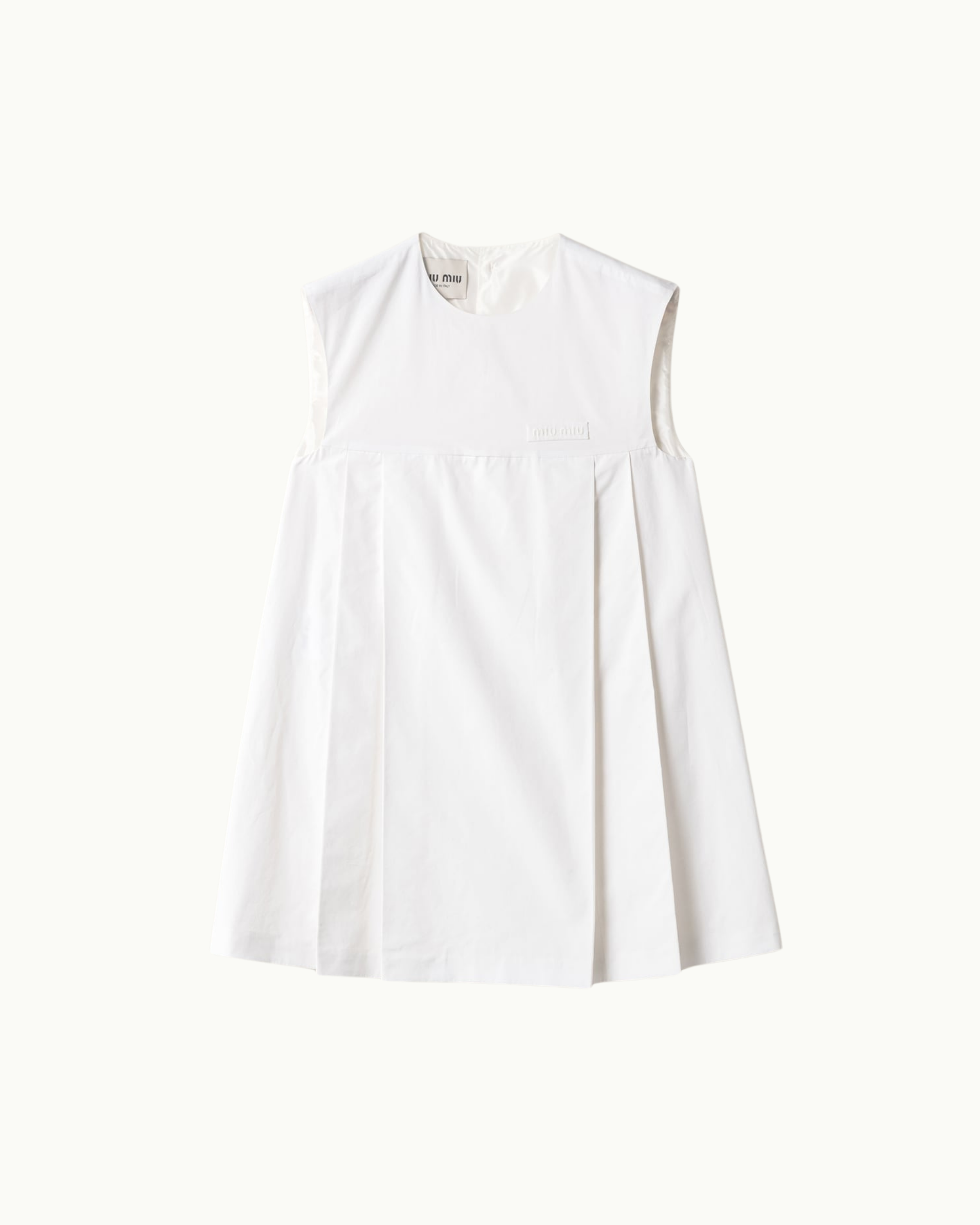 Poplin Mini-Dress