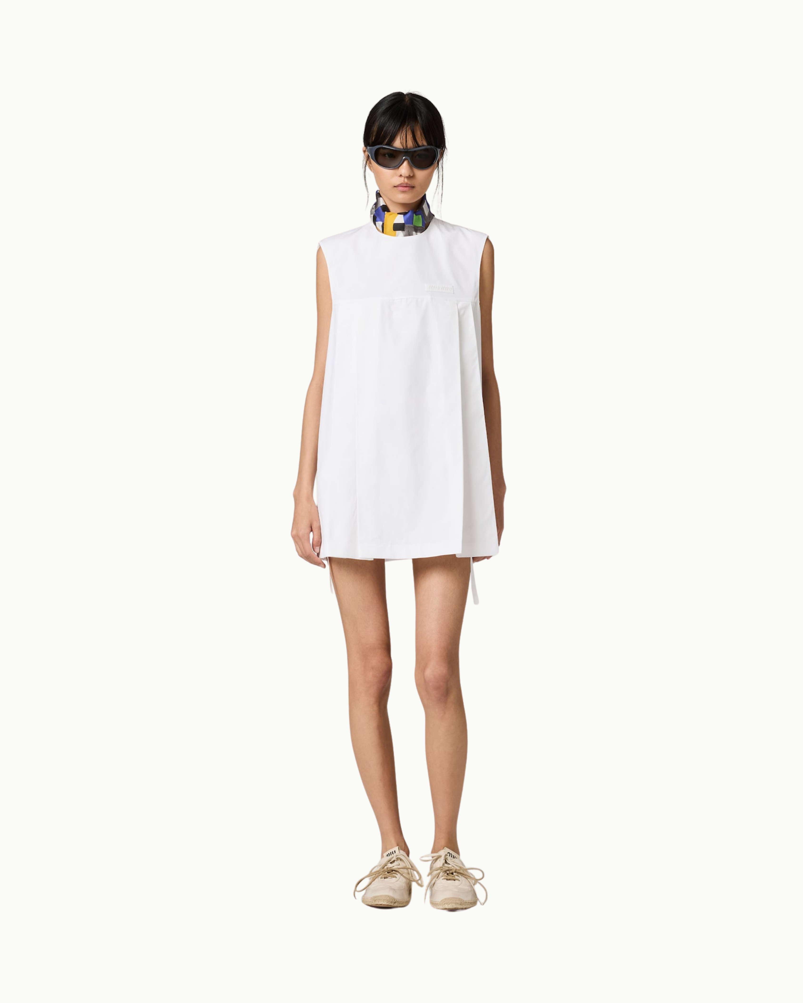 Poplin Mini-Dress