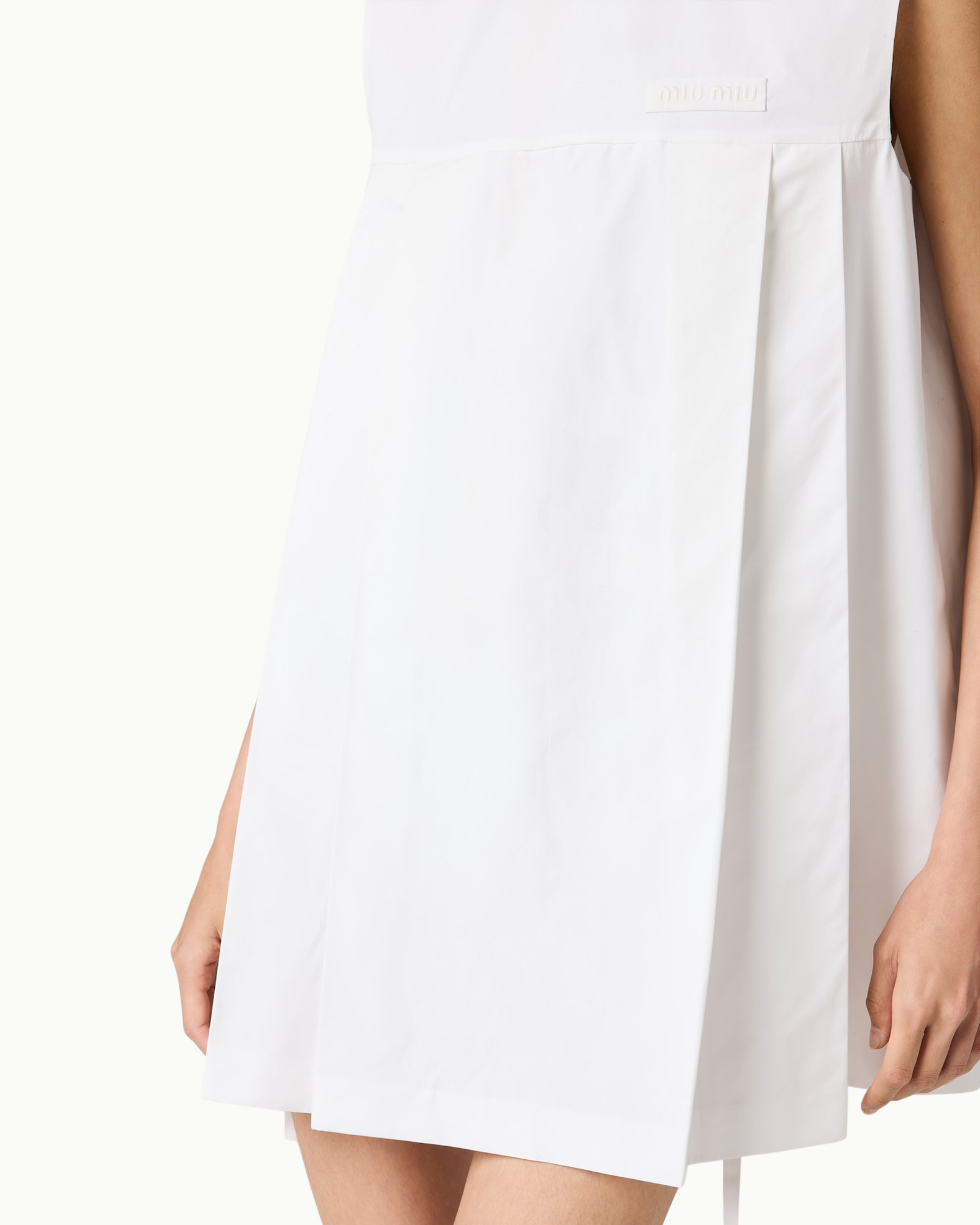 Poplin Mini-Dress