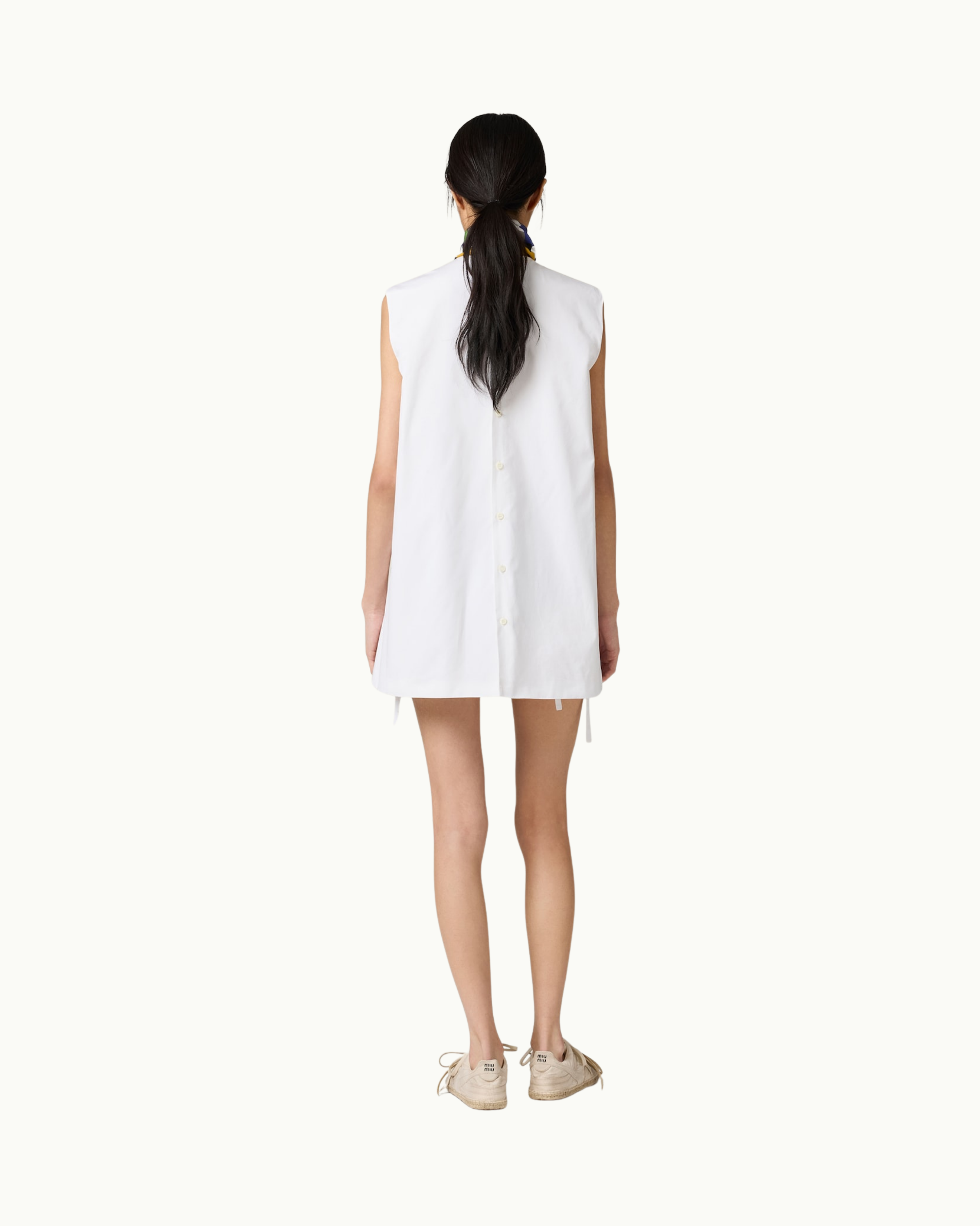 Poplin Mini-Dress