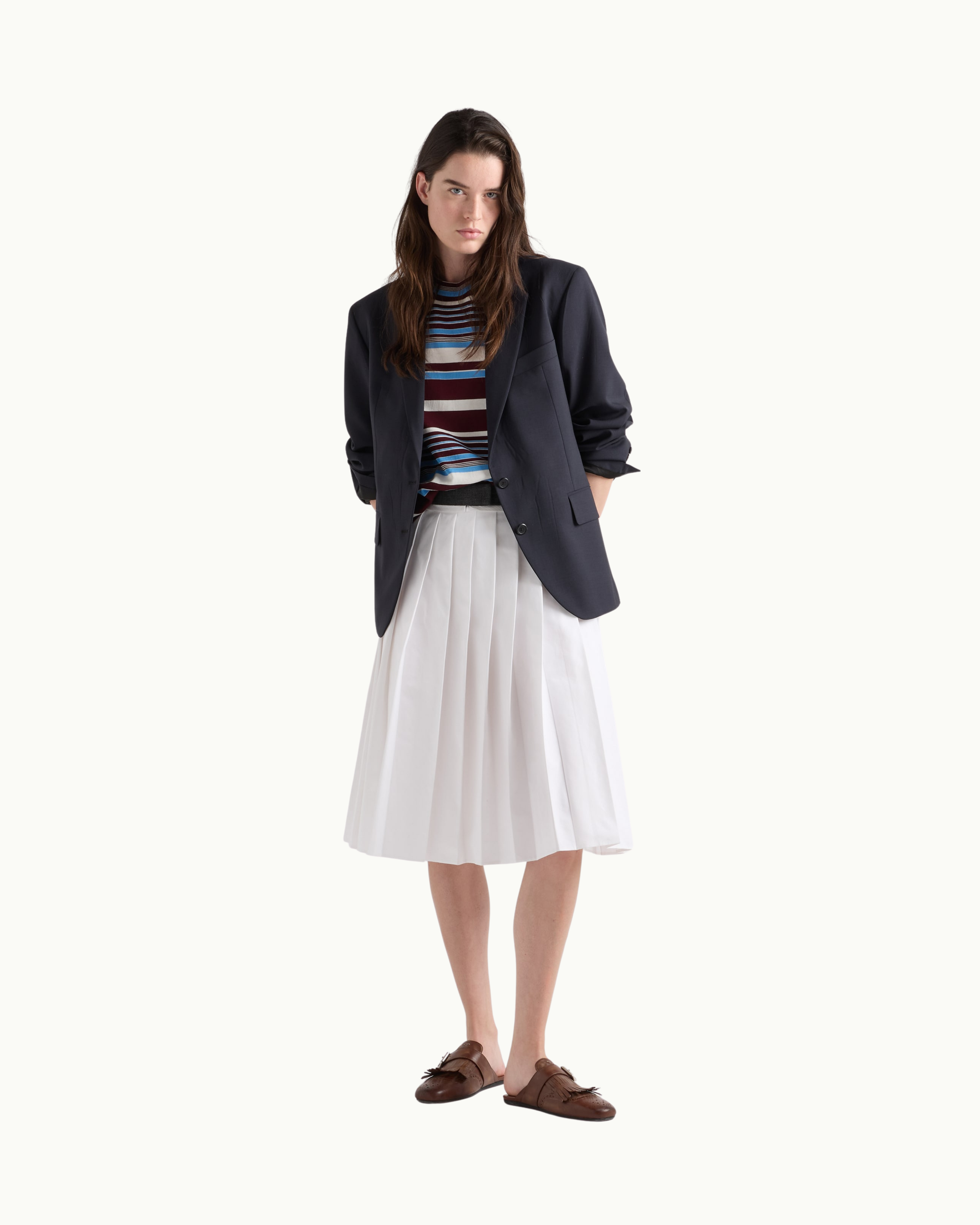Striped Cotton Crew-Neck T-Shirt