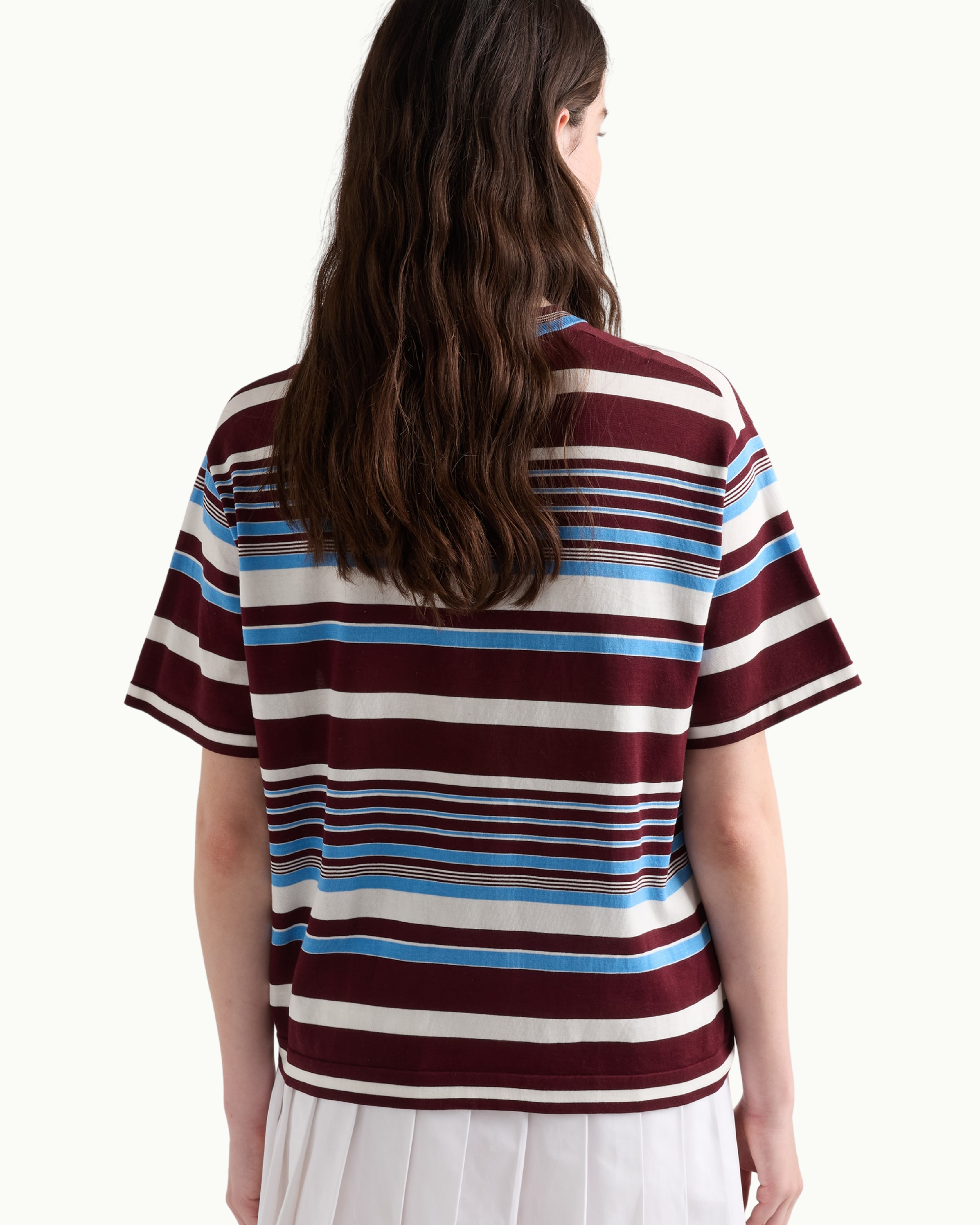 Striped Cotton Crew-Neck T-Shirt