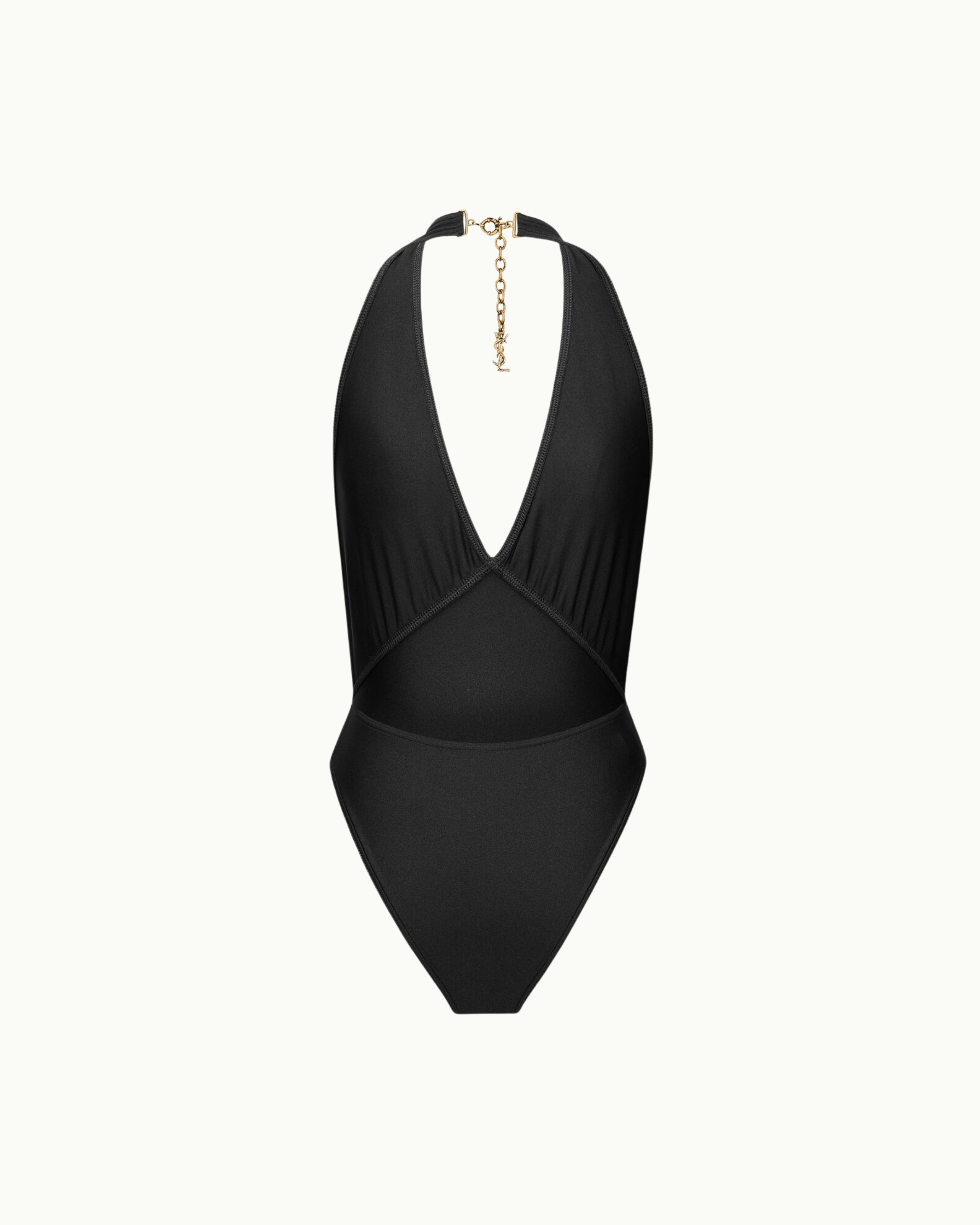 Backless Halter Swimsuit
