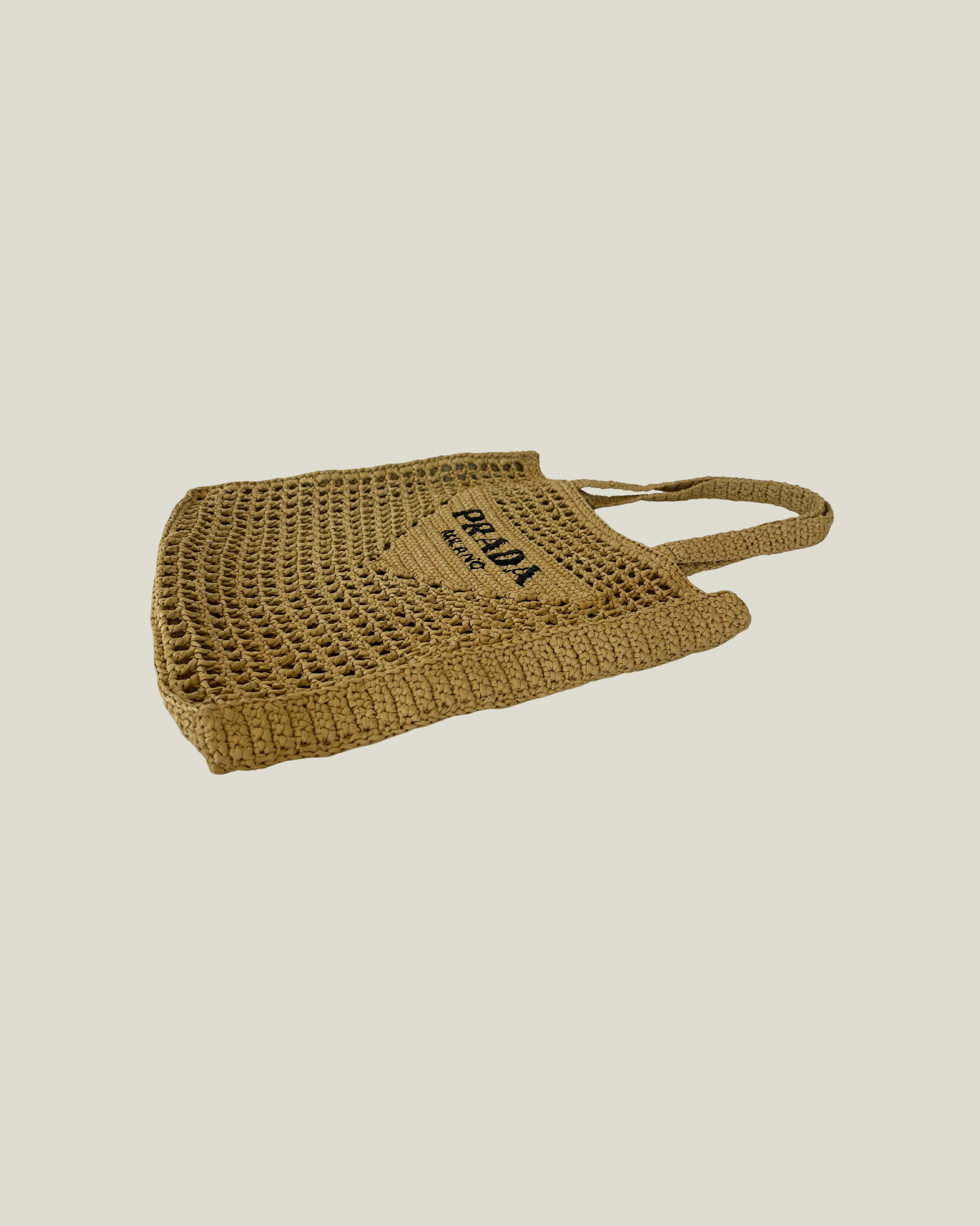 Prada Crochet Tote Bag