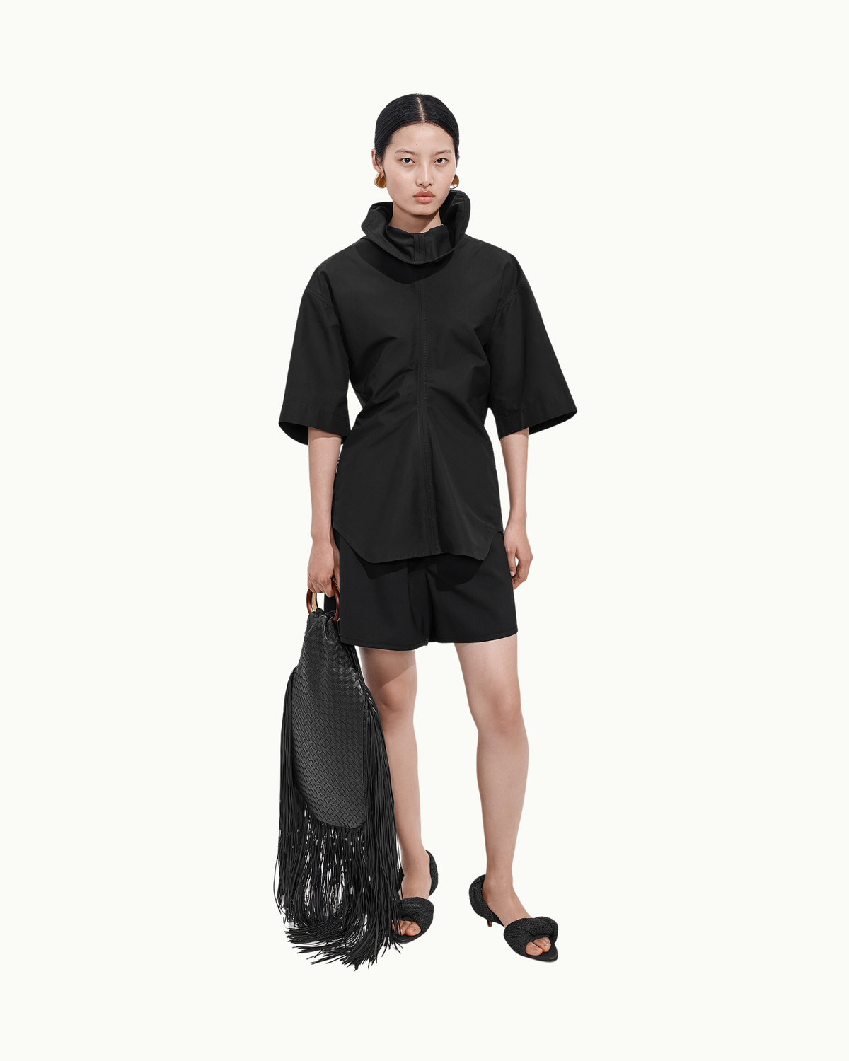 Compact Cotton Toile Top