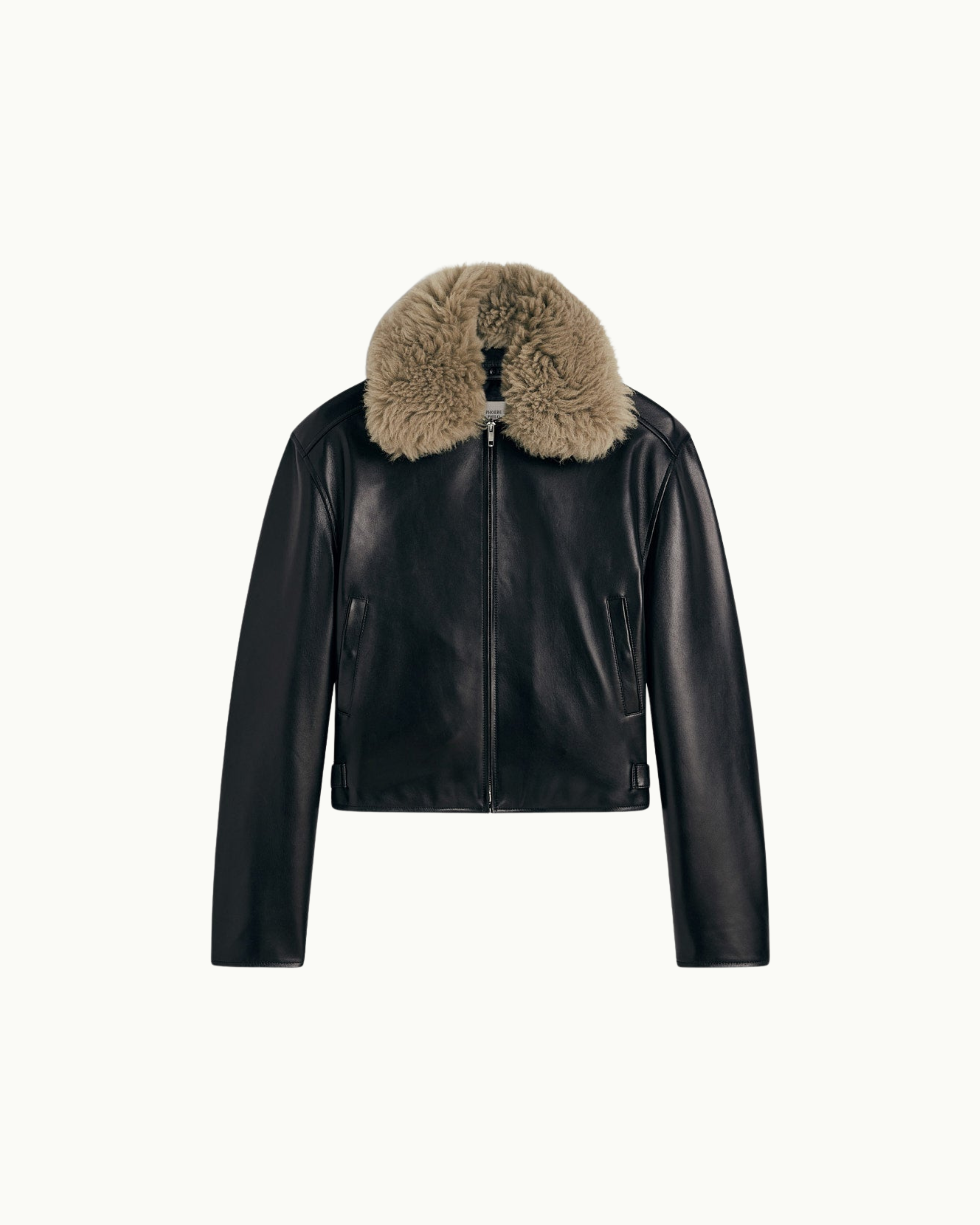 Cropped Aviator Jacket