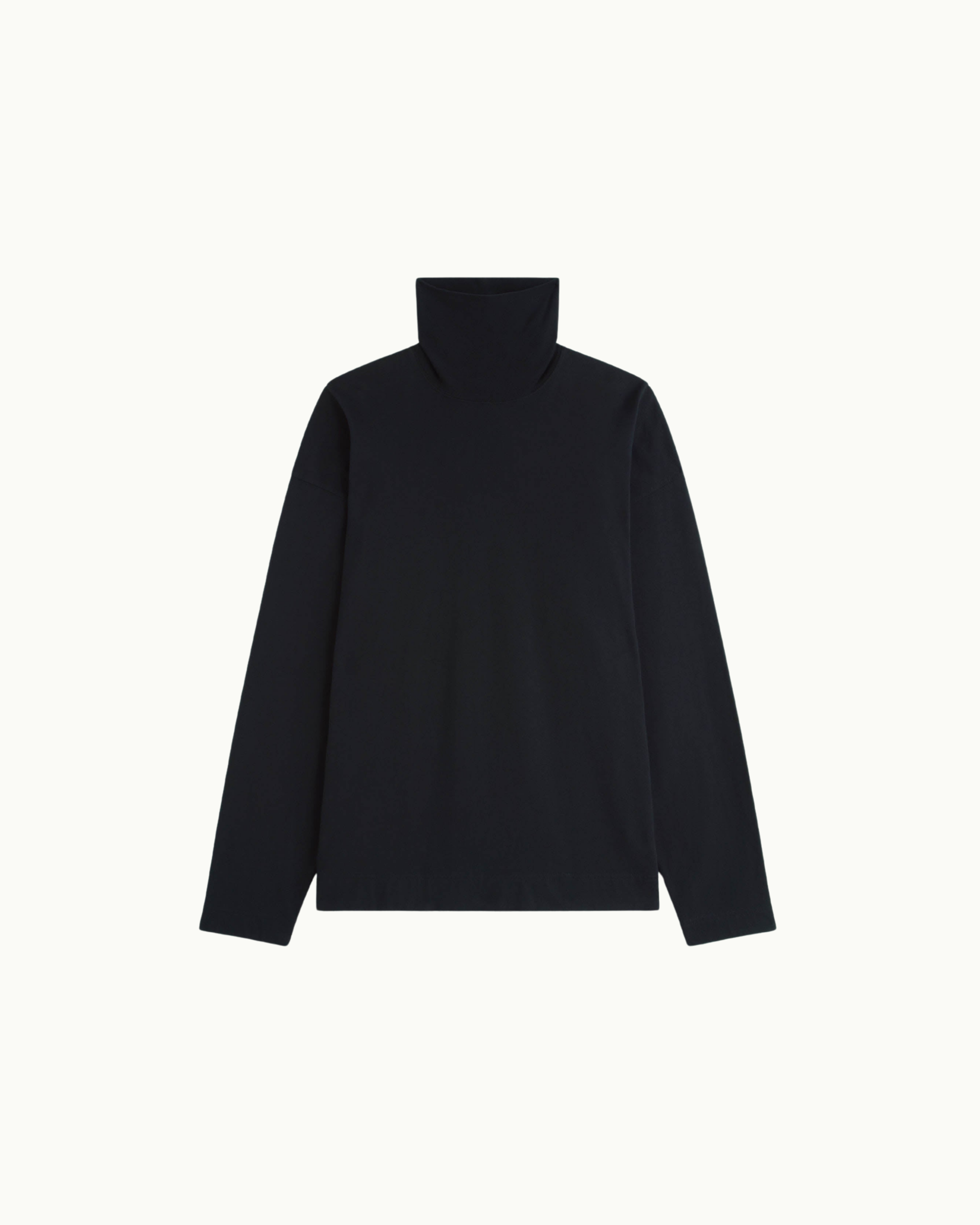 Relaxed Long Sleeve Jersey Top