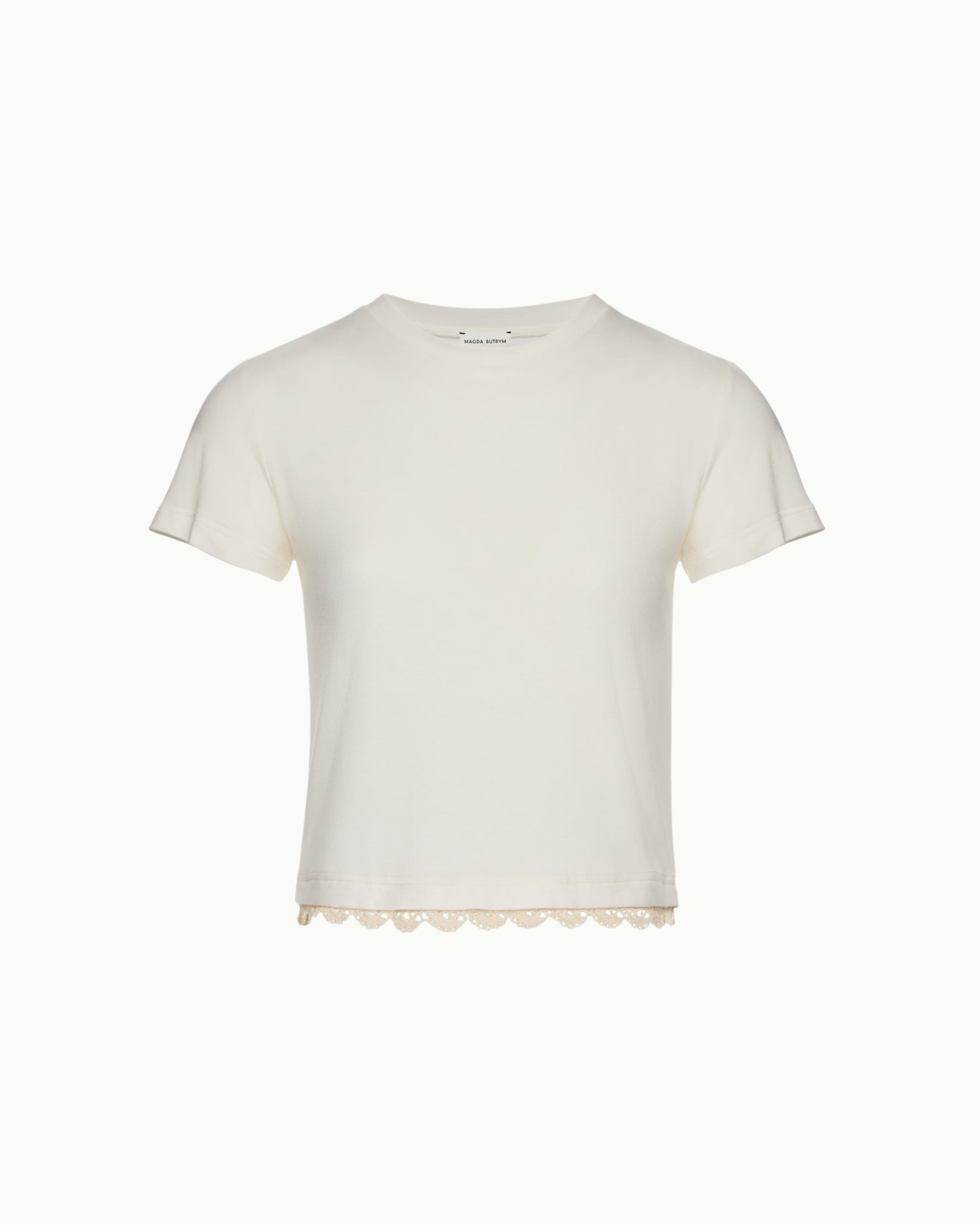 Lace Detail Classic T-shirt