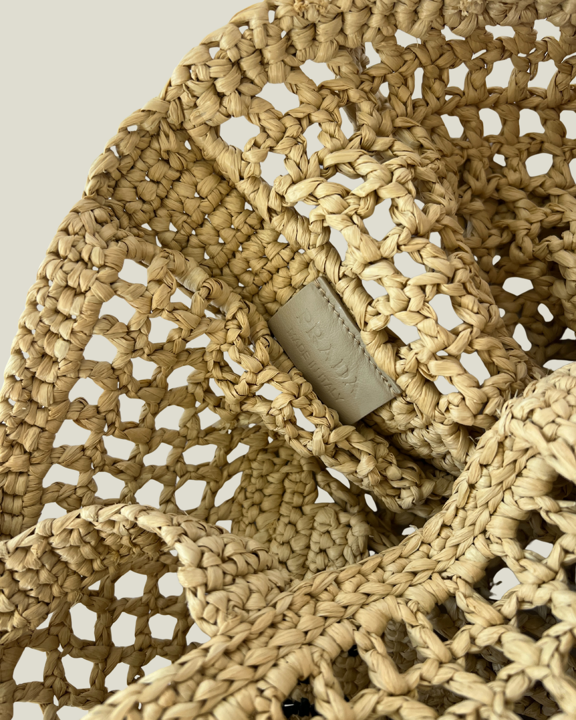 Prada Crochet Tote Bag