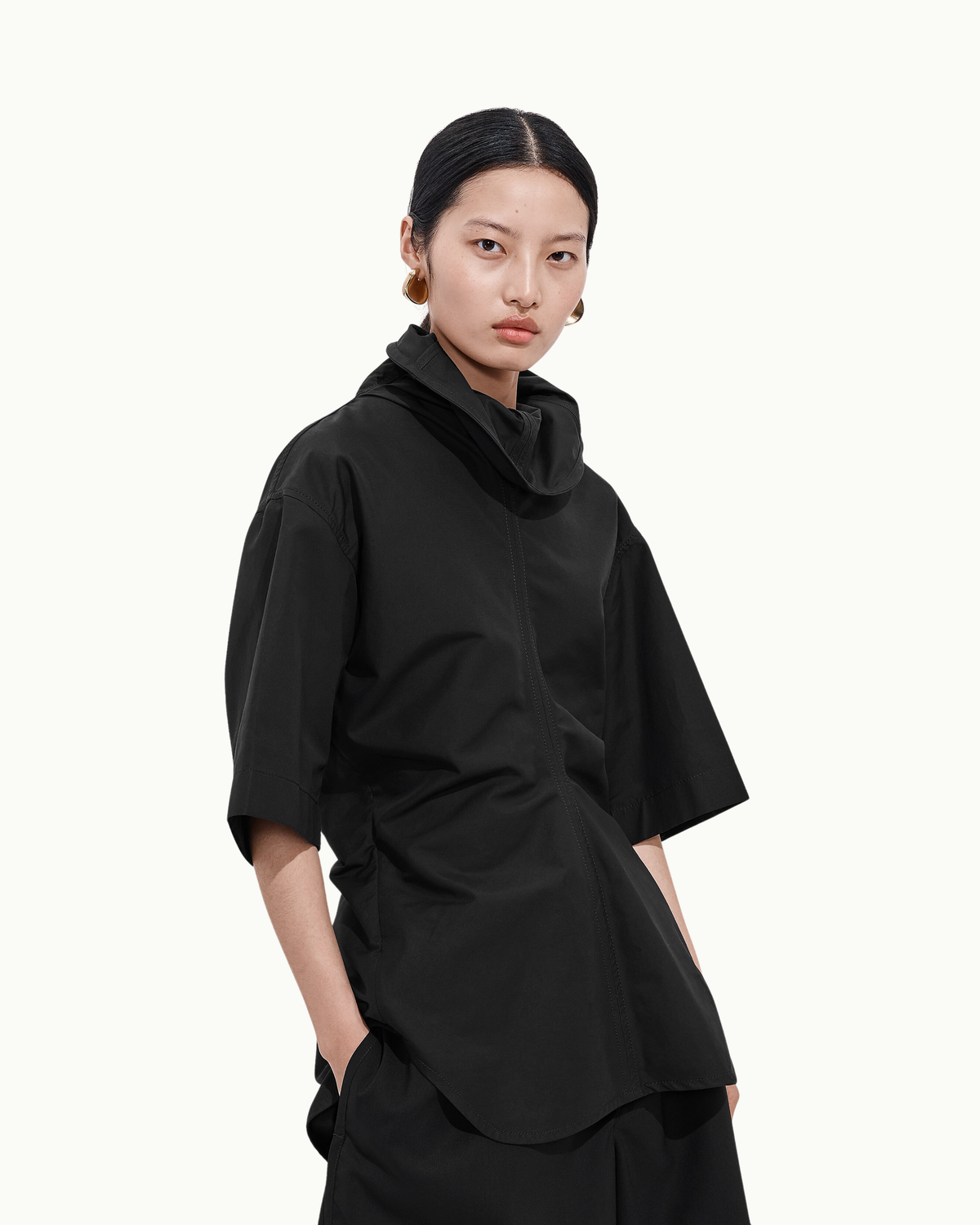 Compact Cotton Toile Top