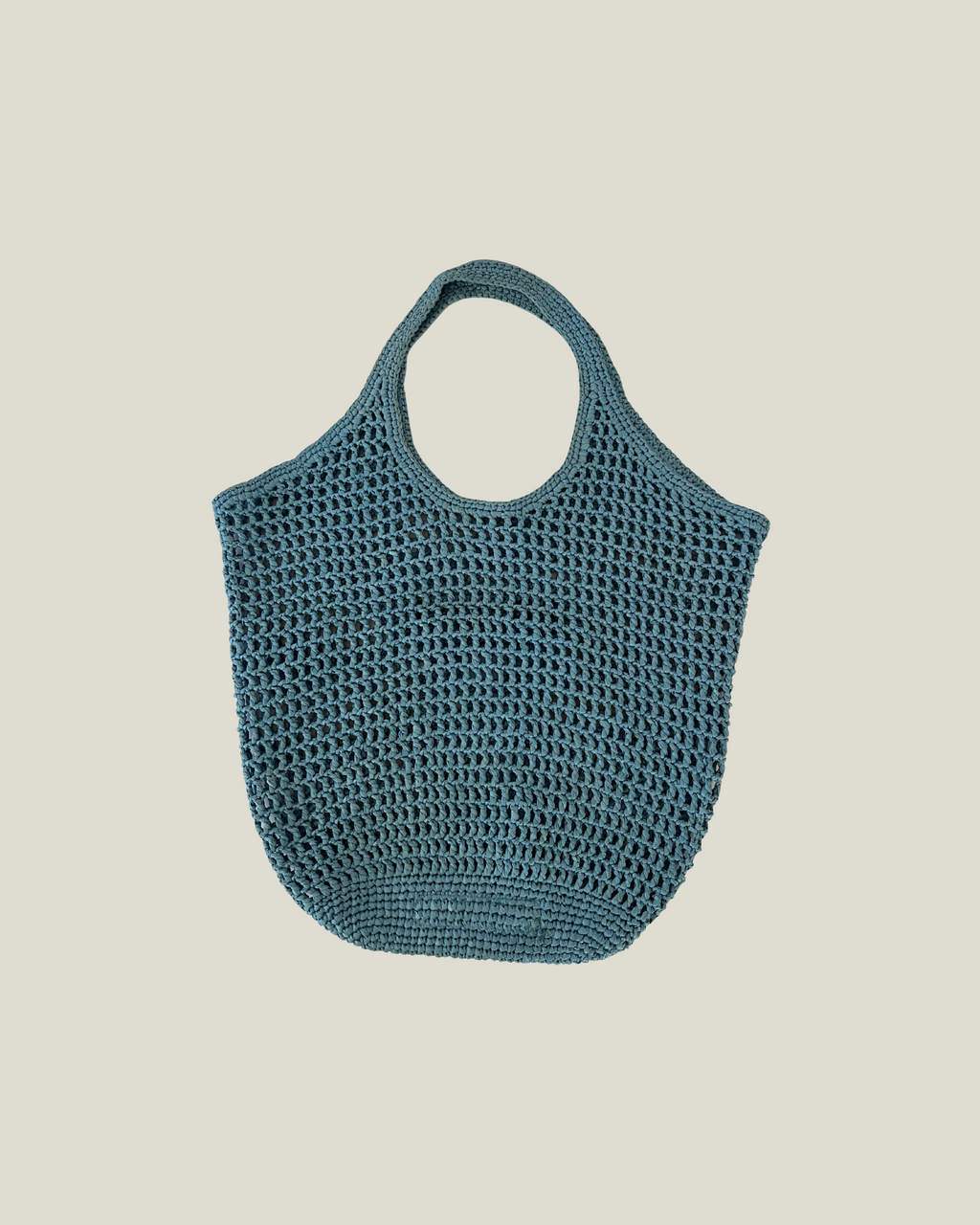 Prada Round Crochet Tote Bag