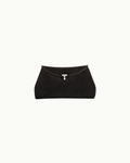 T-Lock Suede Clutch