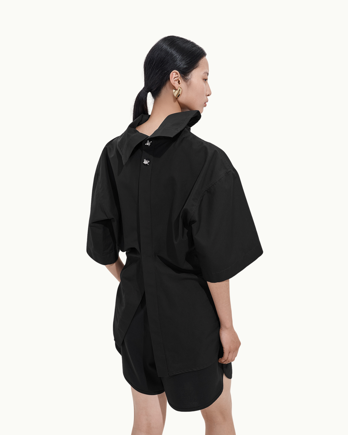 Compact Cotton Toile Top