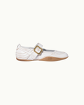 Gymnasium Leather Ballerinas