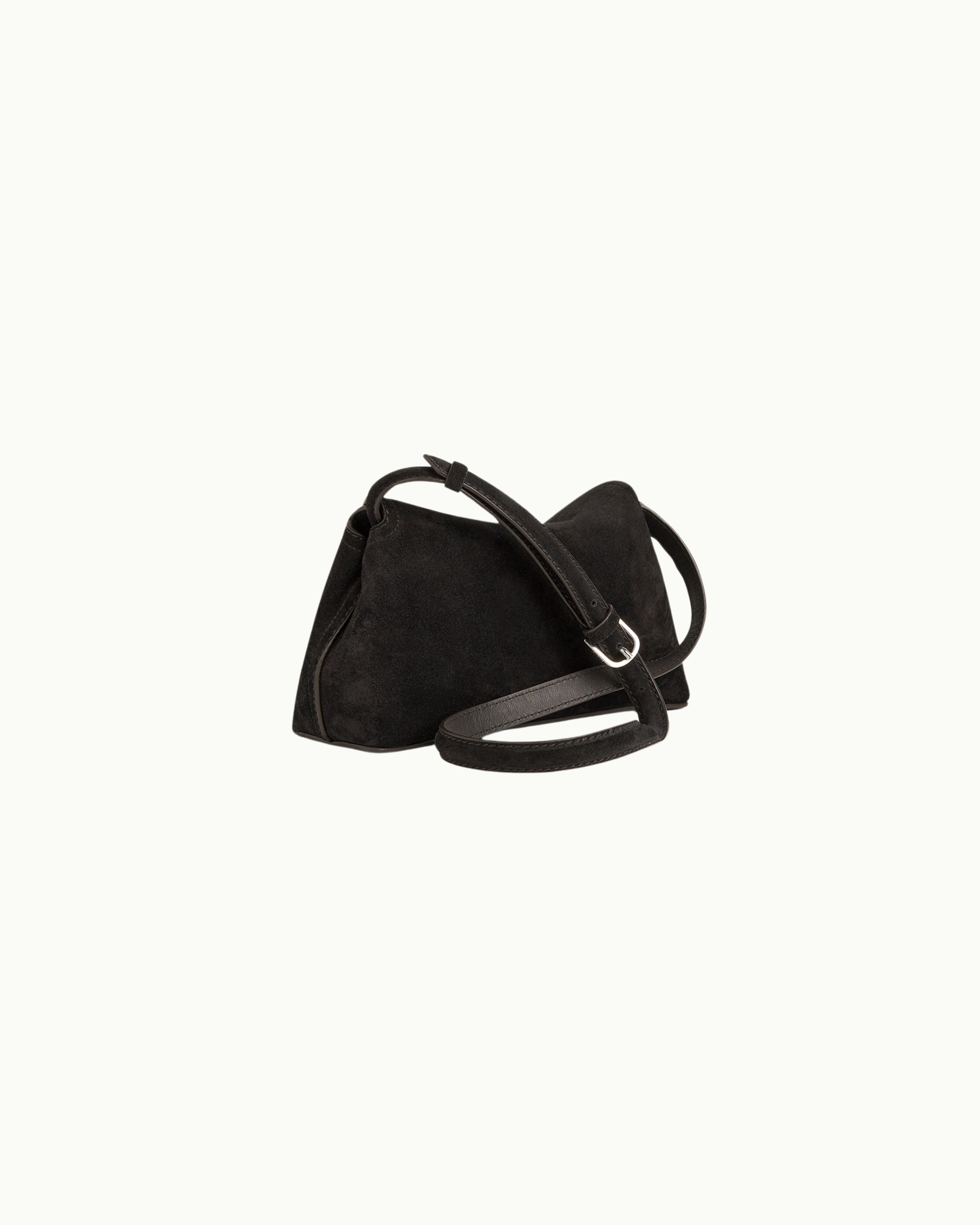 T-Lock Suede Clutch