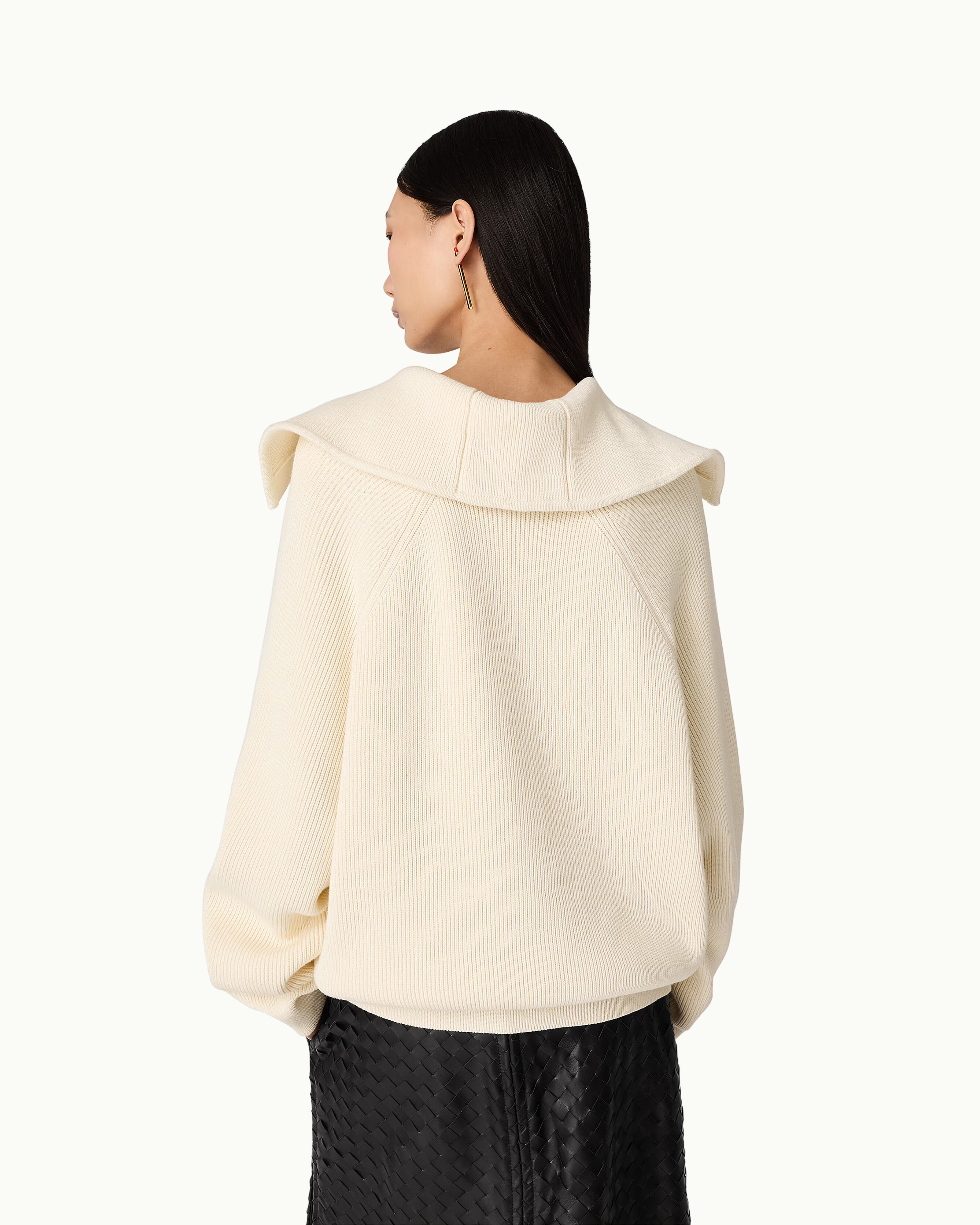 Cotton Rib Cardigan
