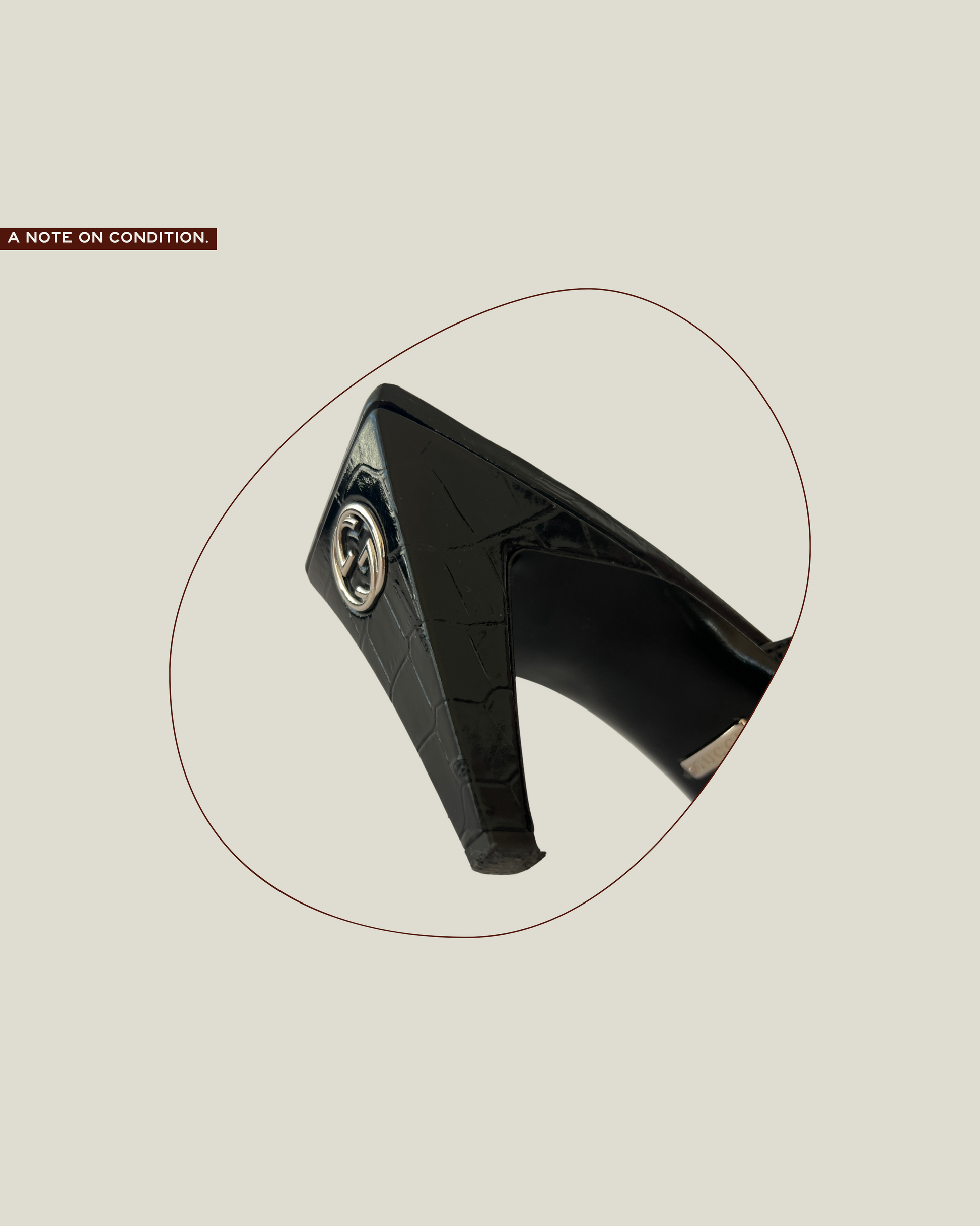 Gucci Mallory Croc-Effect Mules