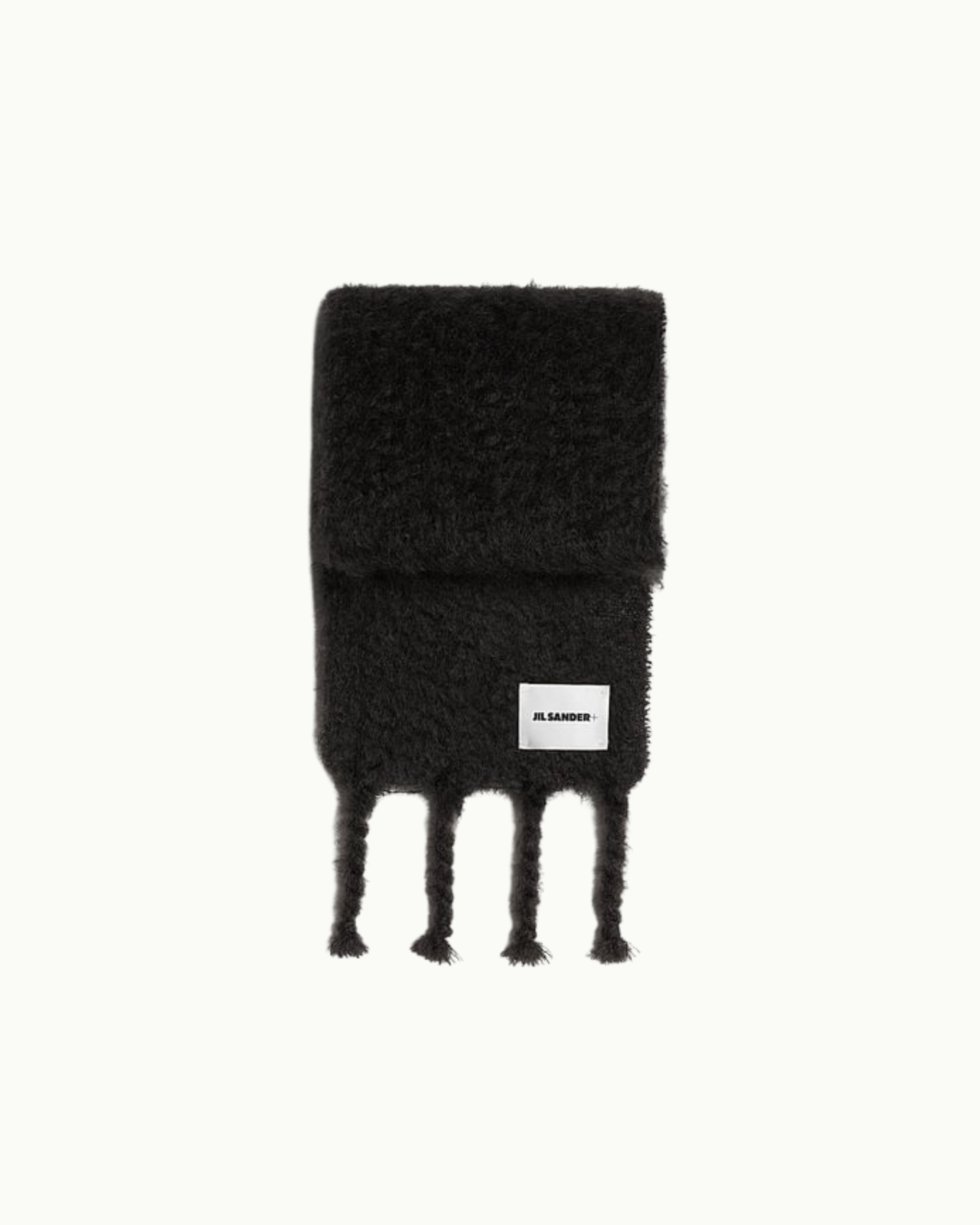 Slim Wool Blend Scarf