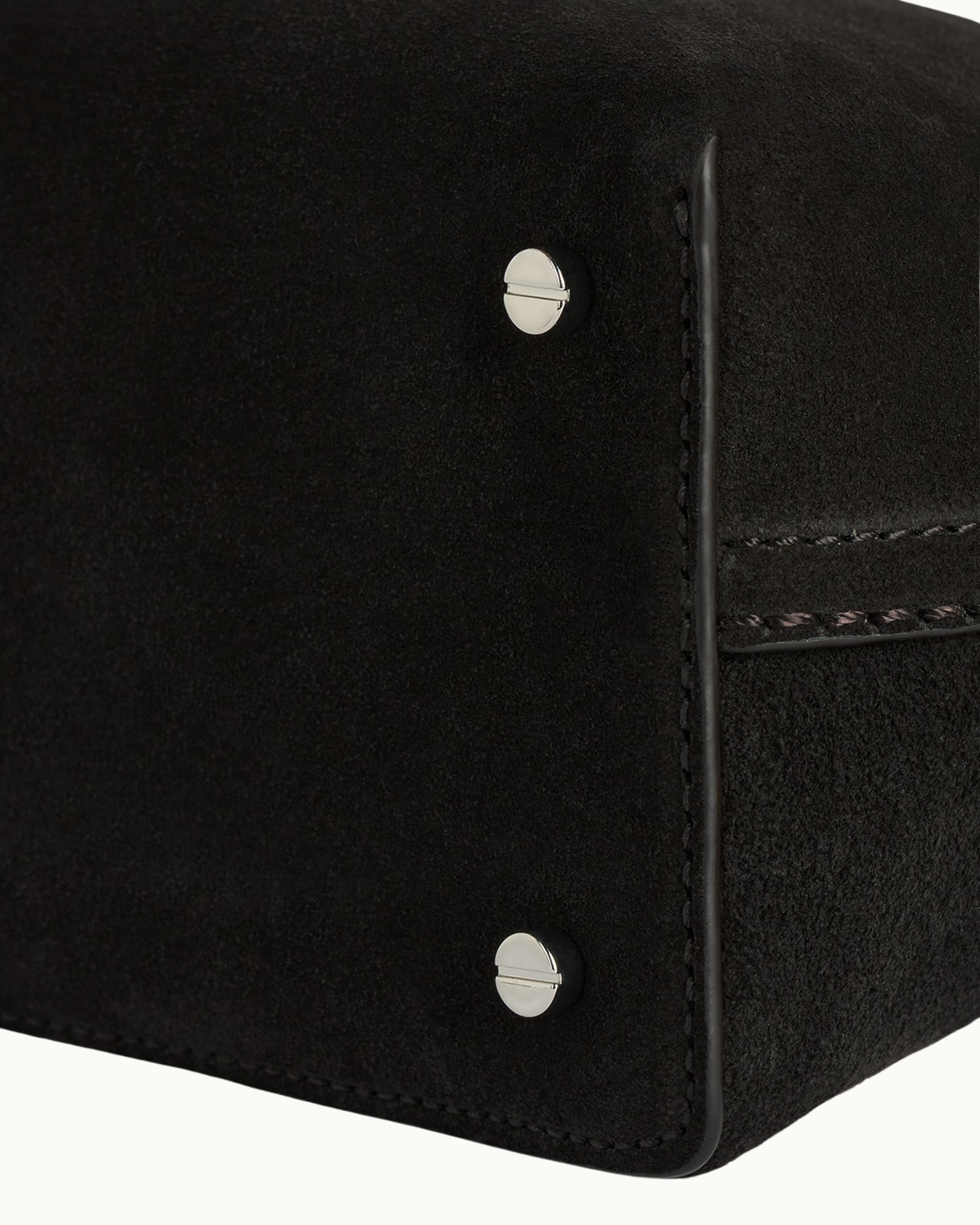 T-Lock Suede Clutch