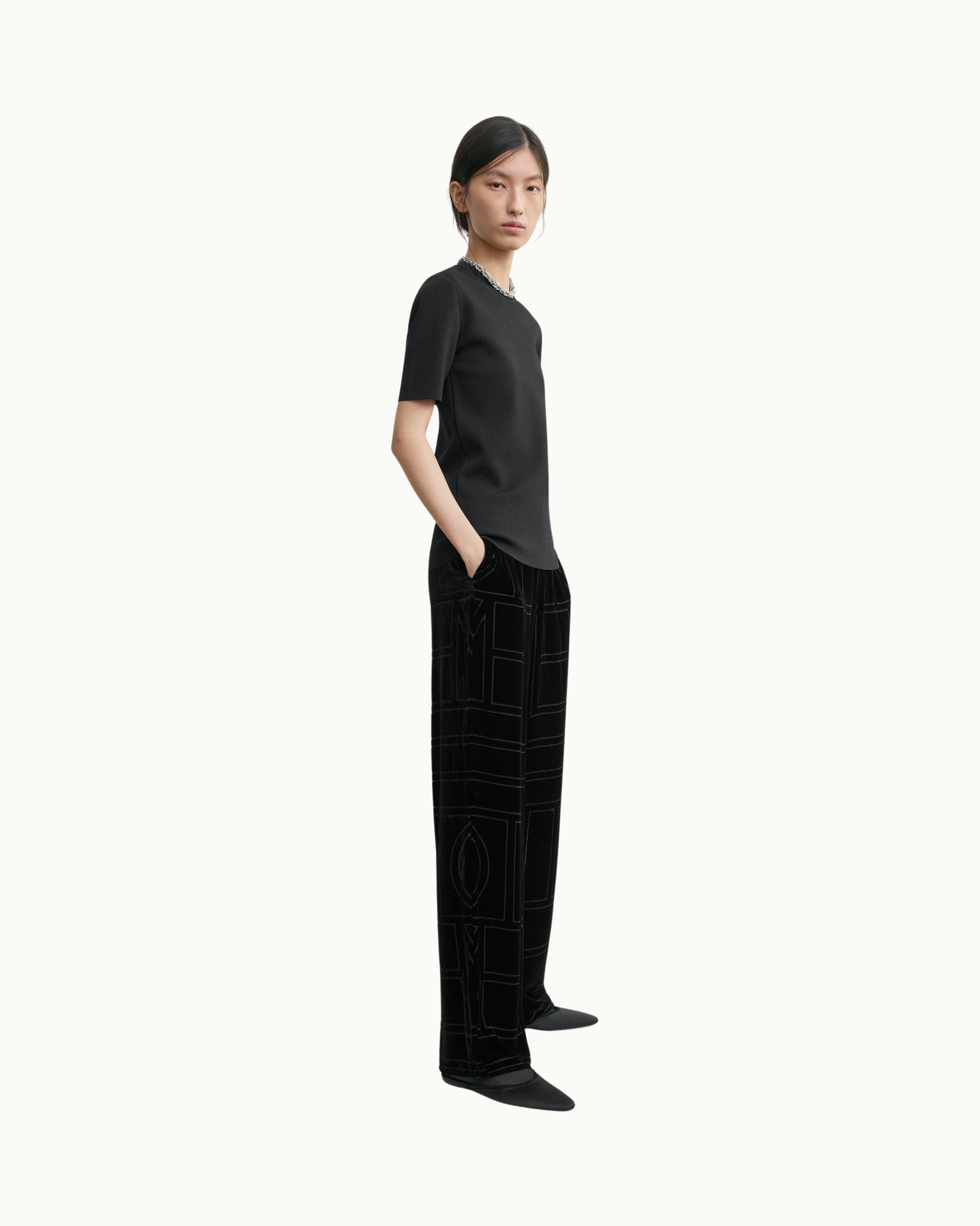 Monogram Devoré Bottoms