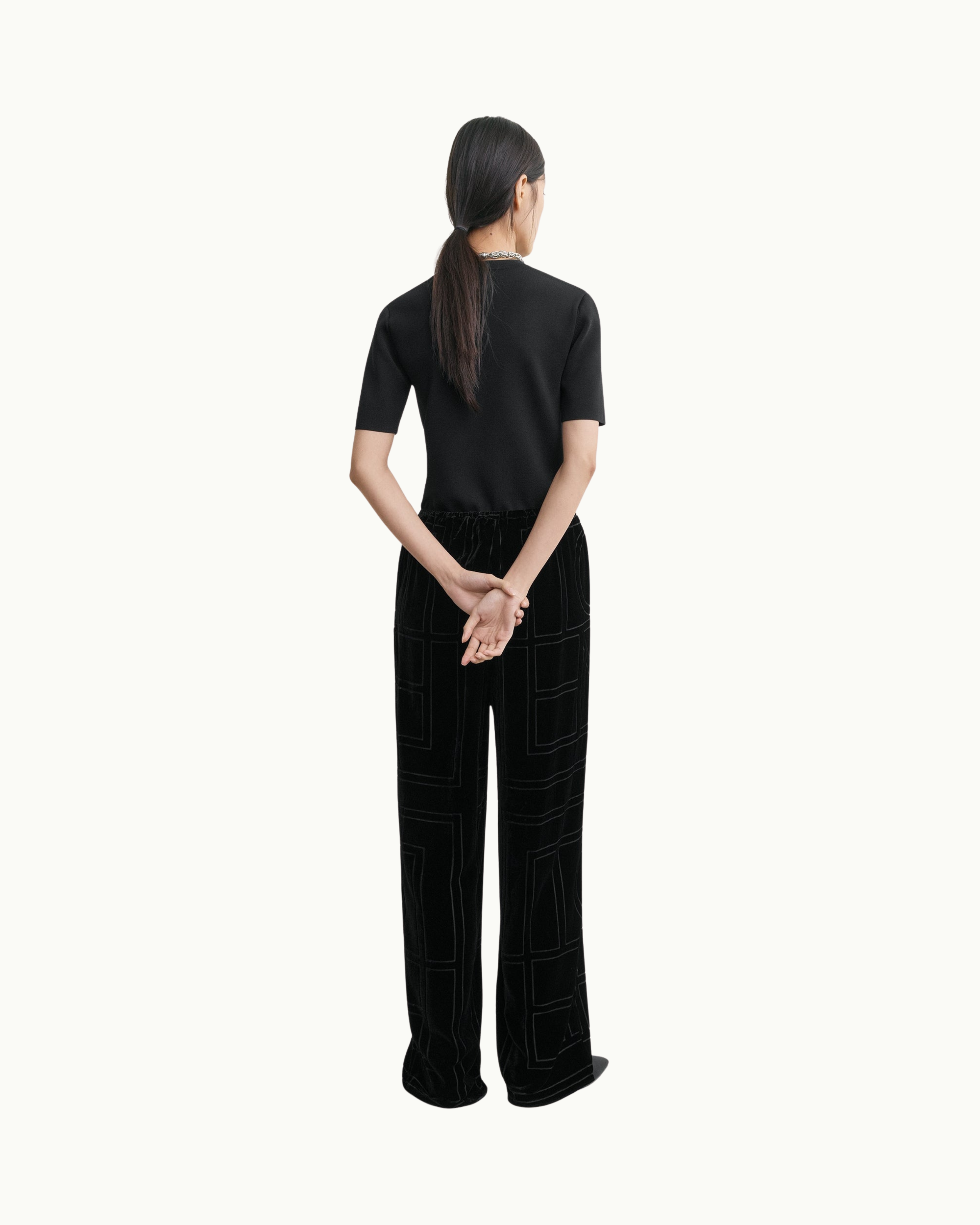 Monogram Devoré Bottoms