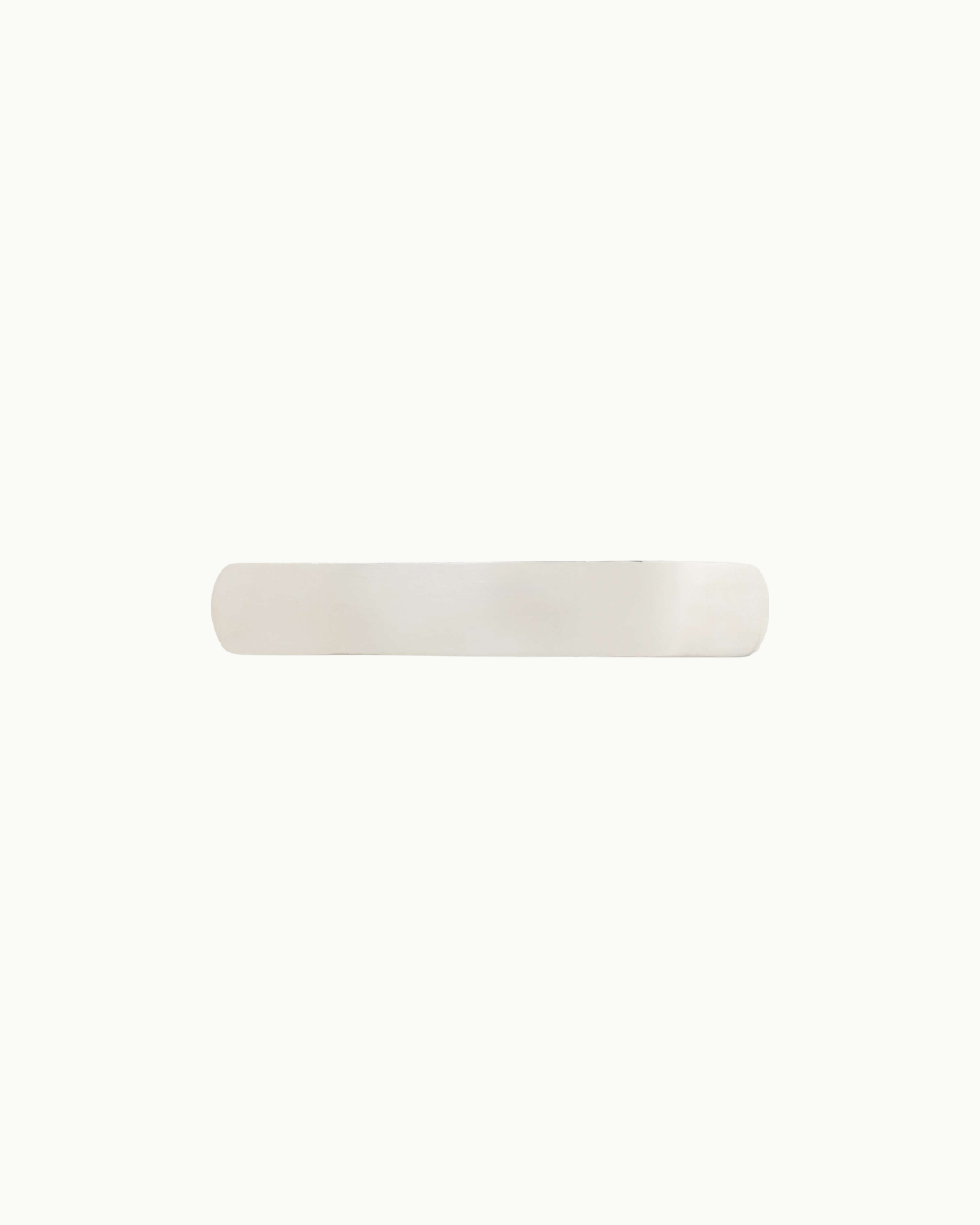 Silver Barrette