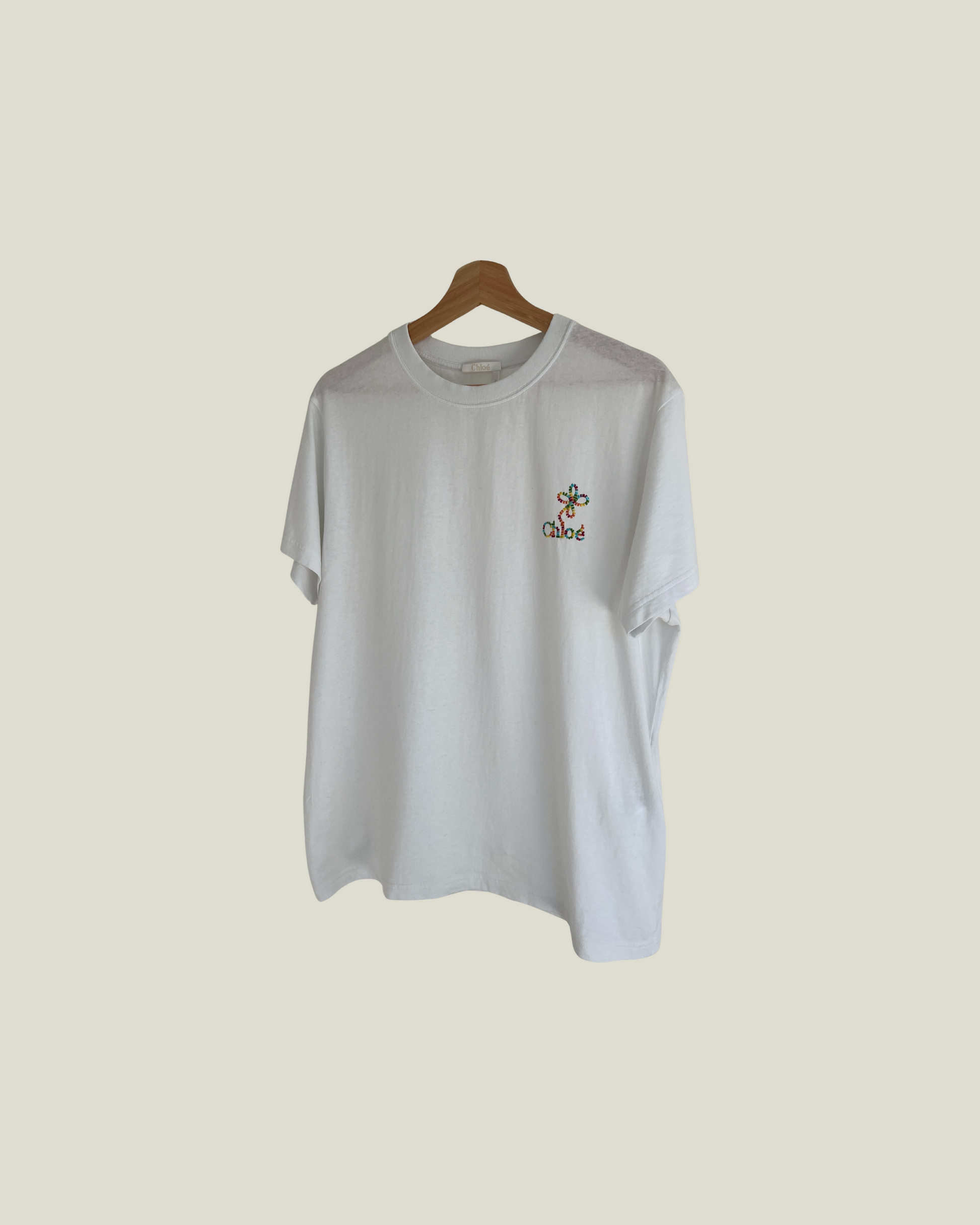 Chloé SS24 Embroidered T-Shirt