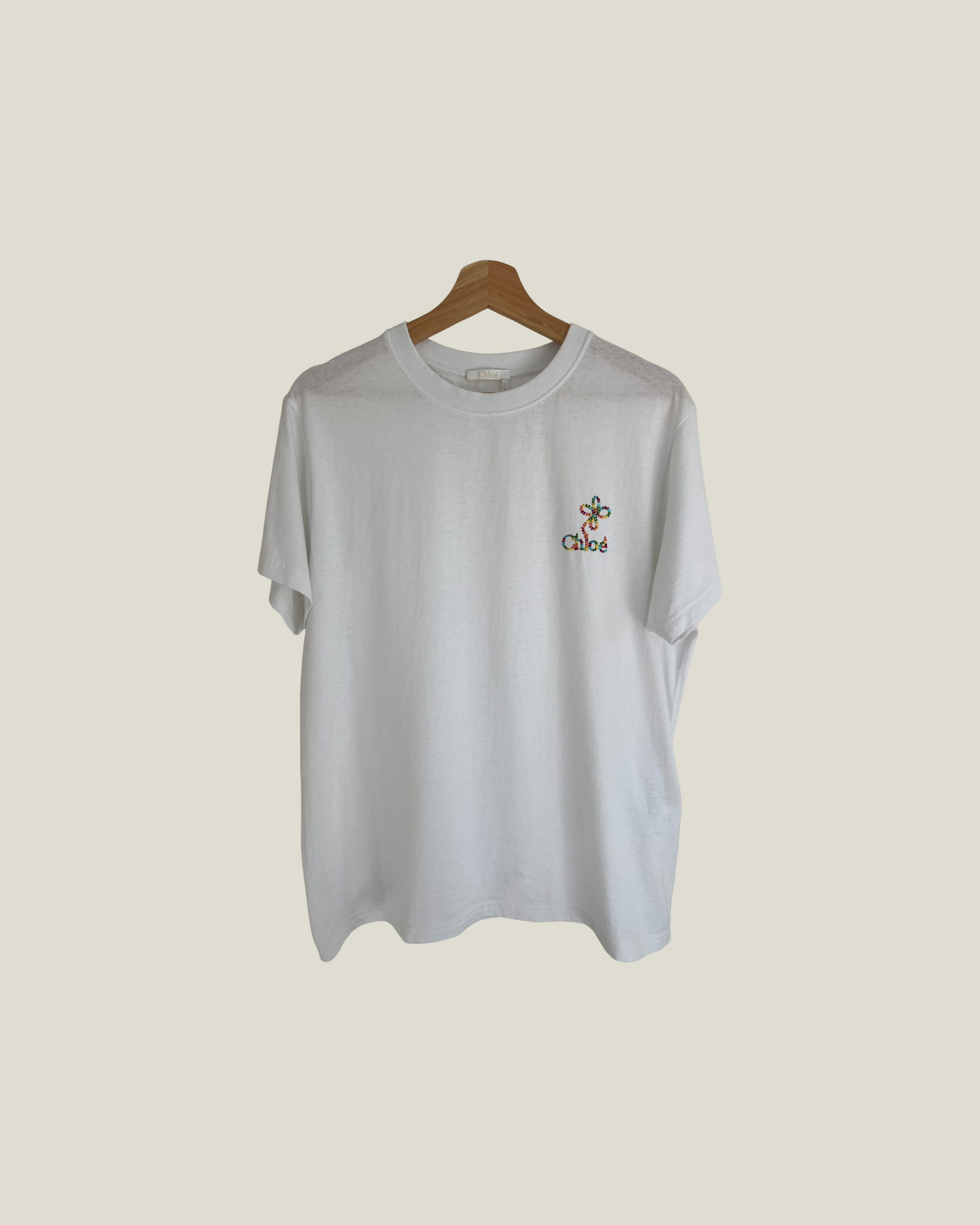 Chloé SS24 Embroidered T-Shirt