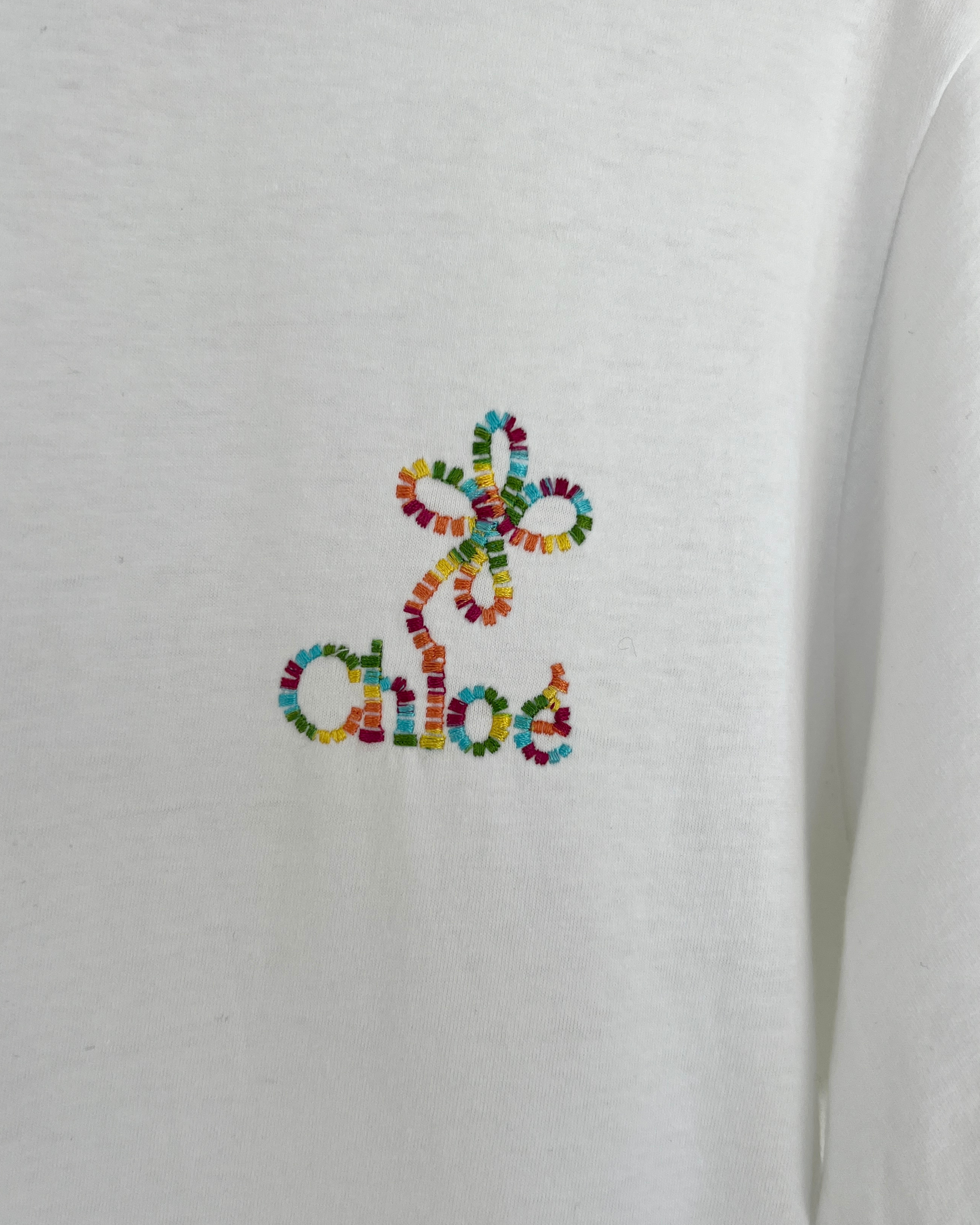 Chloé SS24 Embroidered T-Shirt
