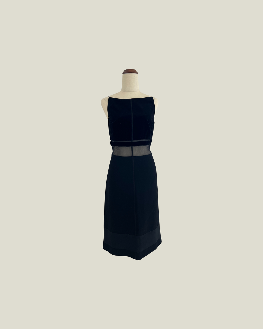 Vintage Prada Sheer Panelled Dress