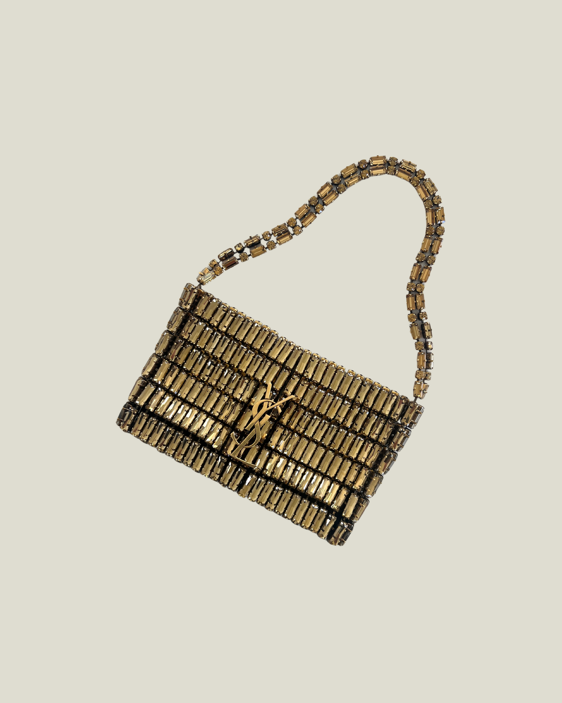 Saint Laurent Crystal Evening Bag