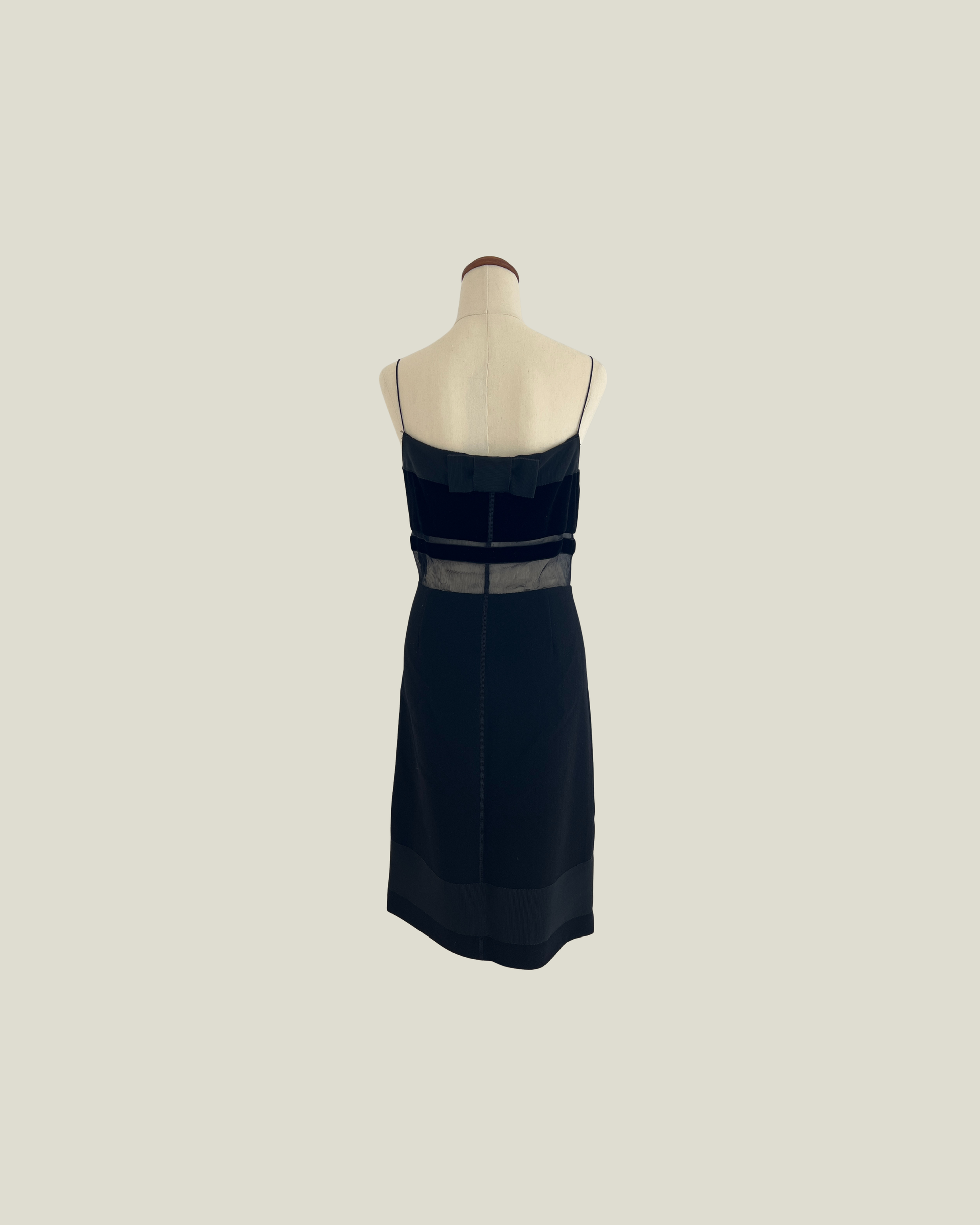 Vintage Prada Sheer Panelled Dress