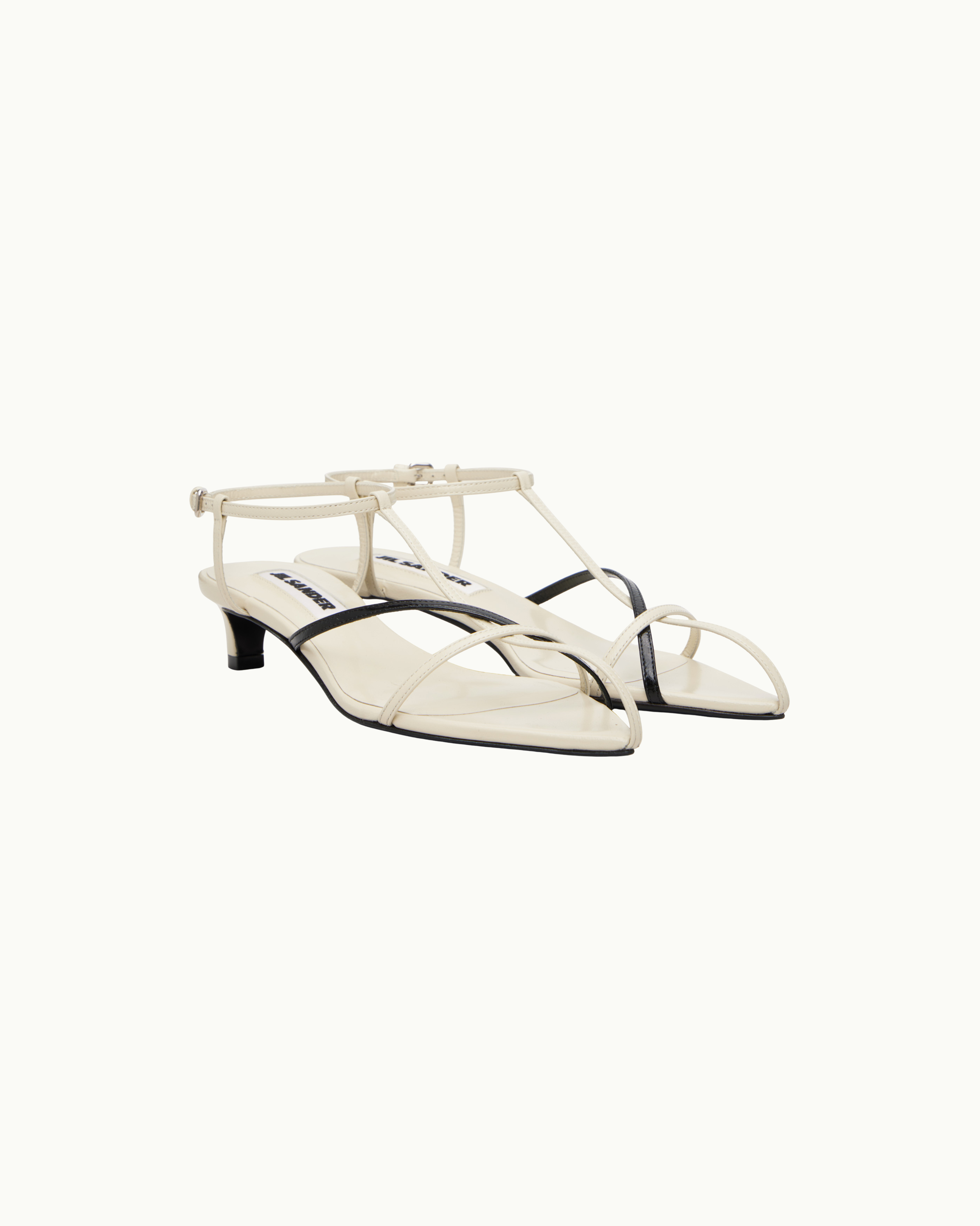 Cage Low-Heel Sandal