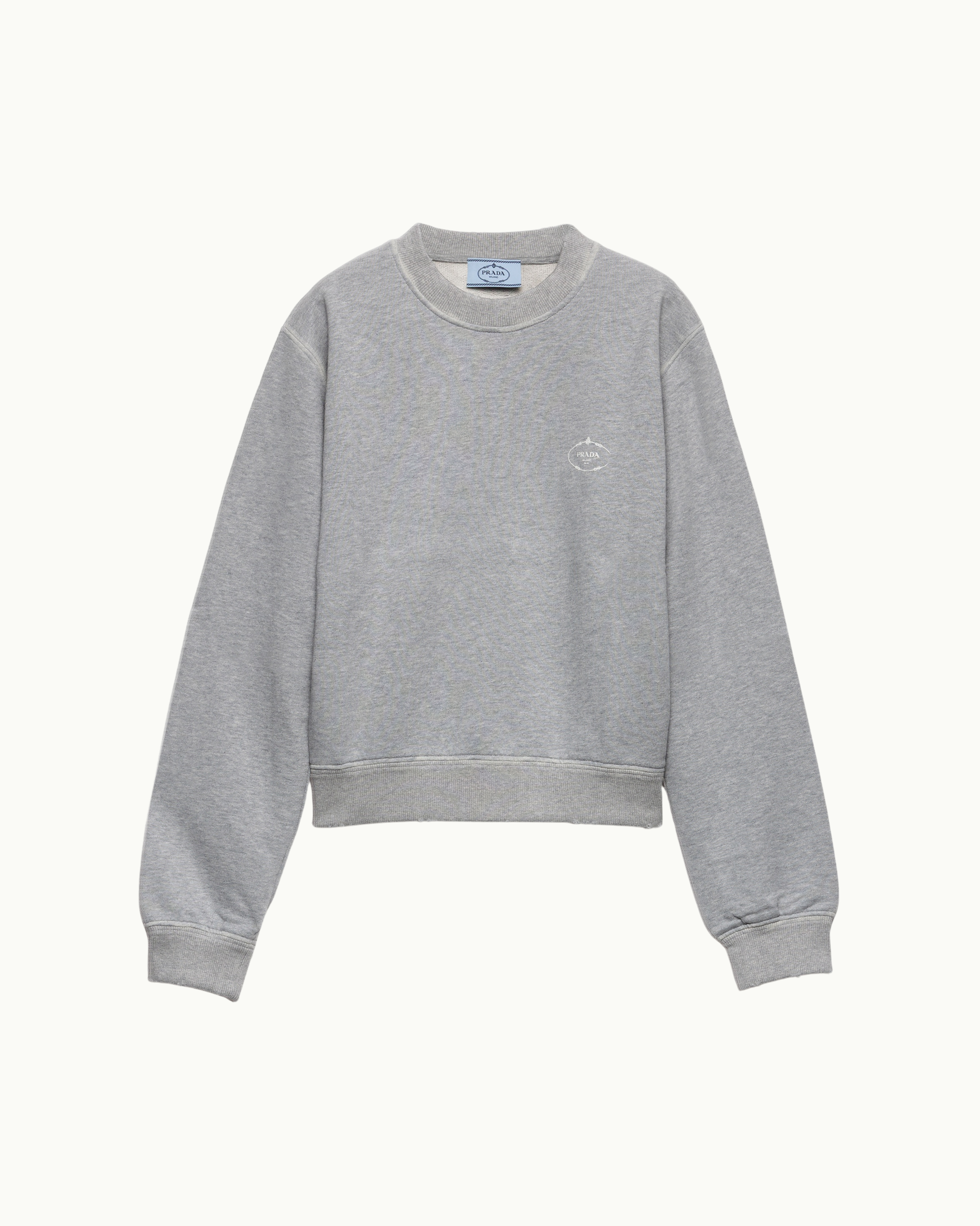 Cotton Crewneck Sweatshirt