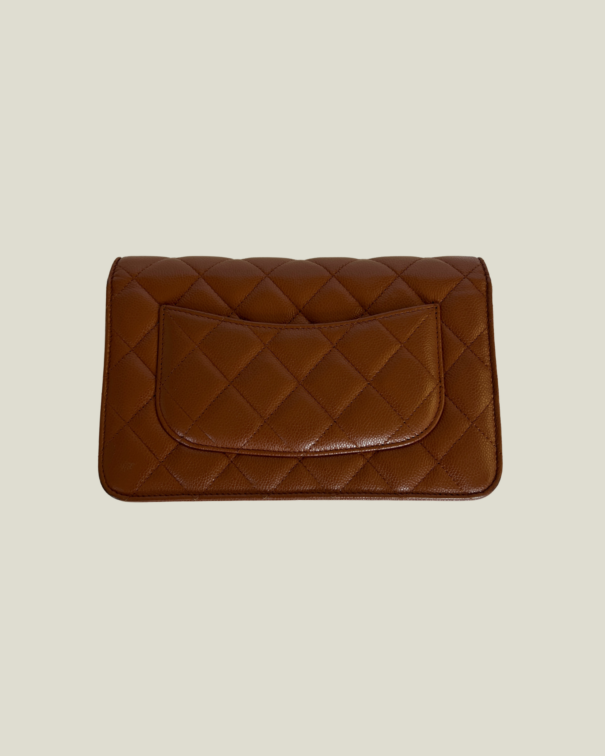 Chanel Classic Wallet on Chain