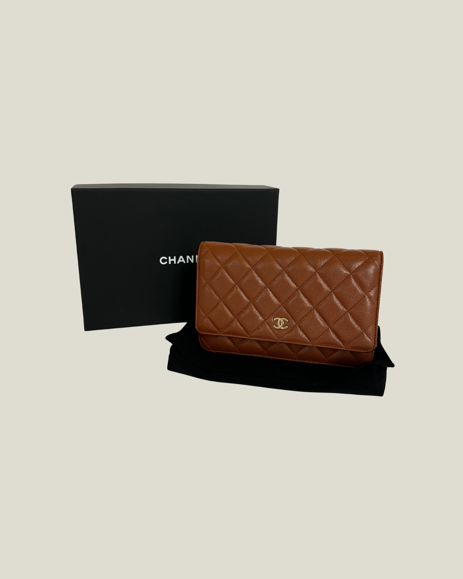 Chanel Classic Wallet on Chain