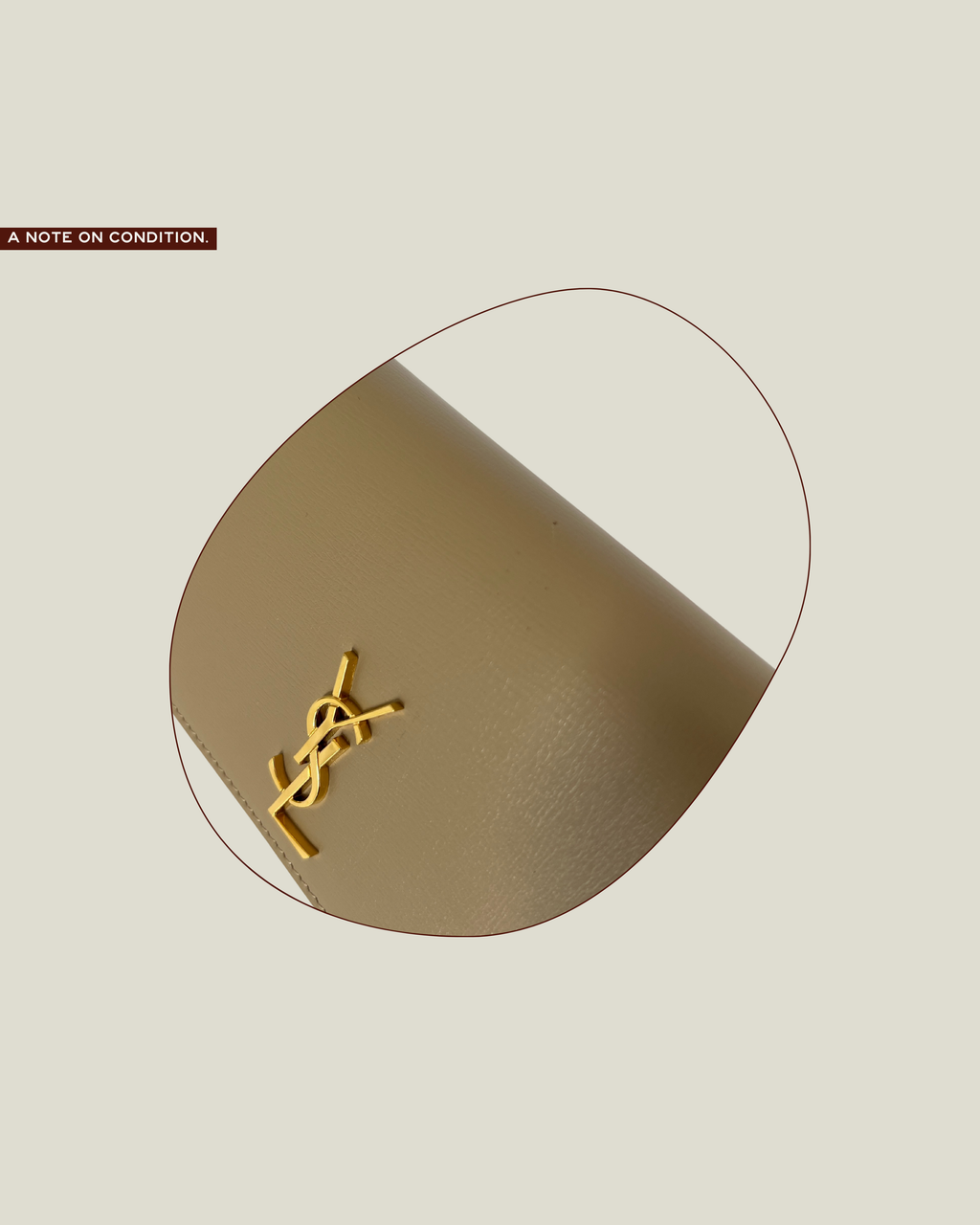 Saint Laurent Cassandre Phone Holder