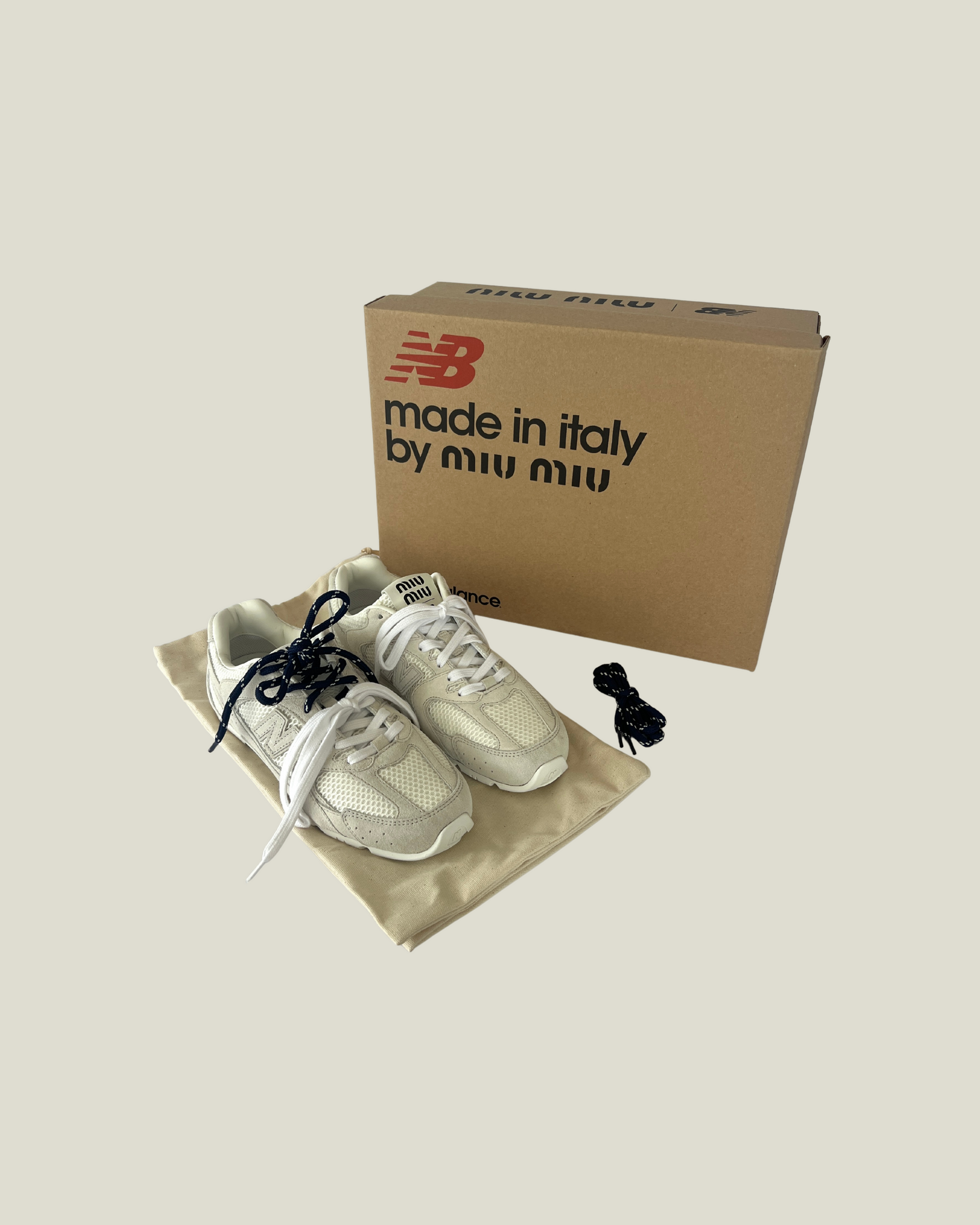 Miu Miu x New Balance 530 SL Sneakers