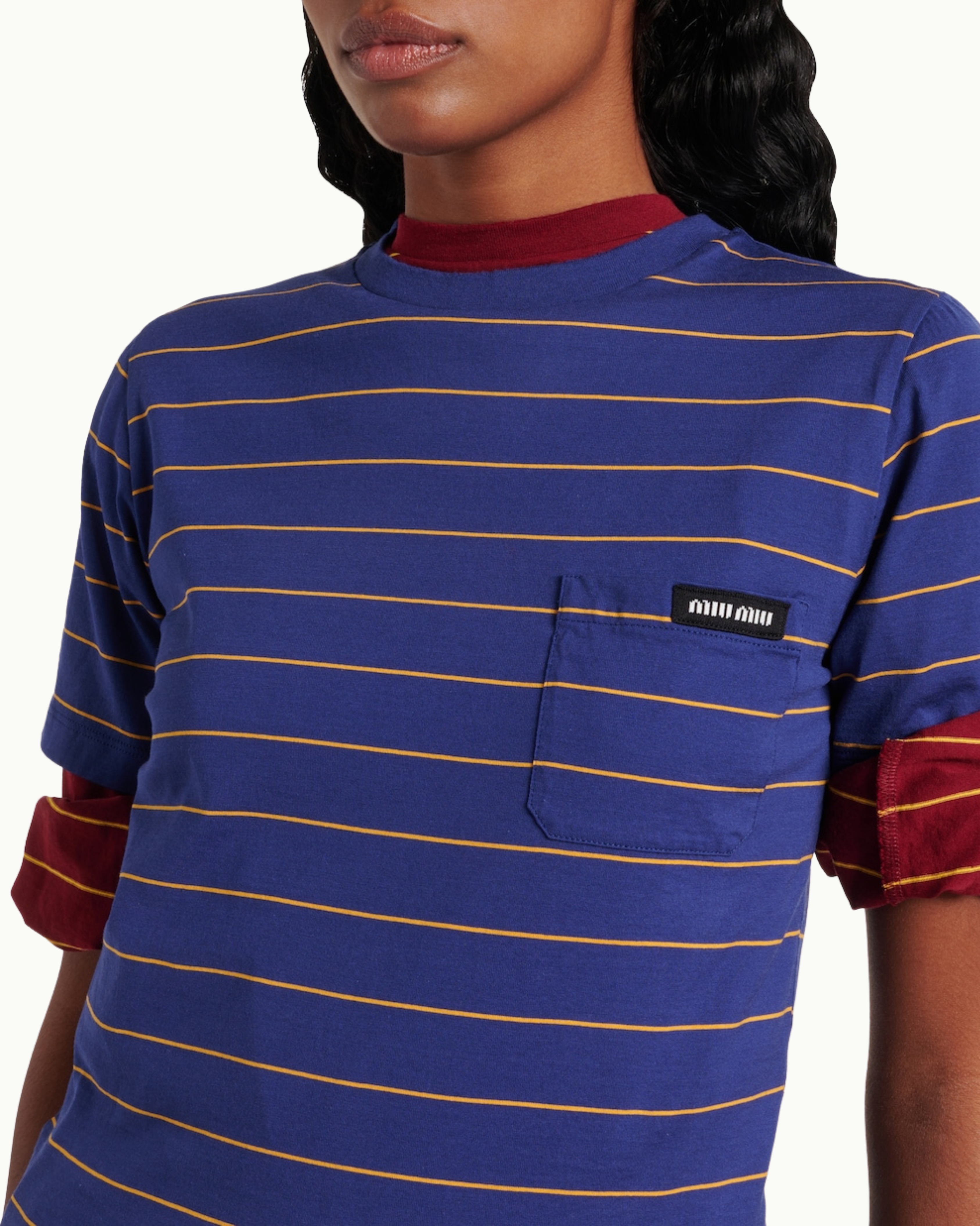 Striped Jersey T-Shirt