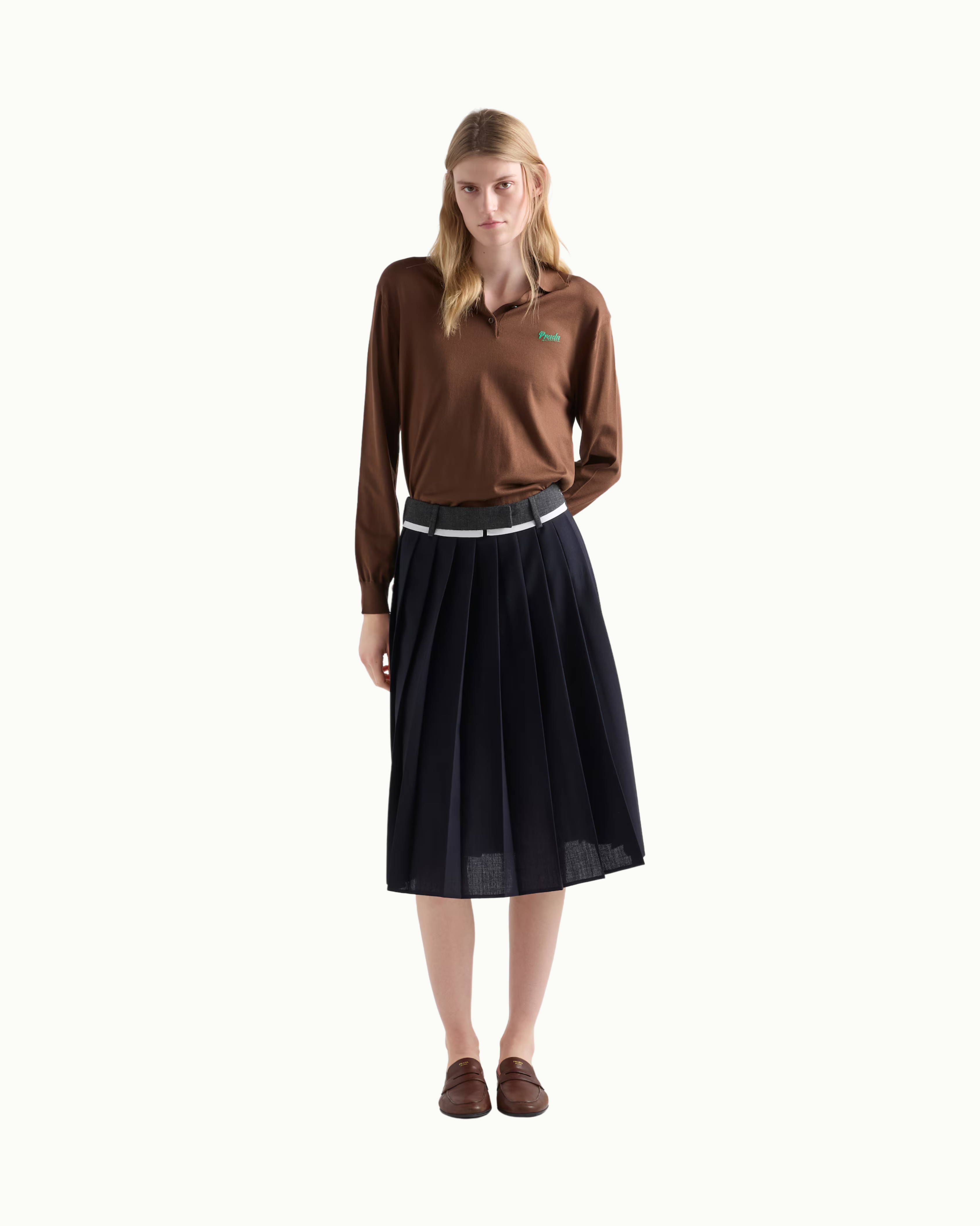 Silk Polo Shirt