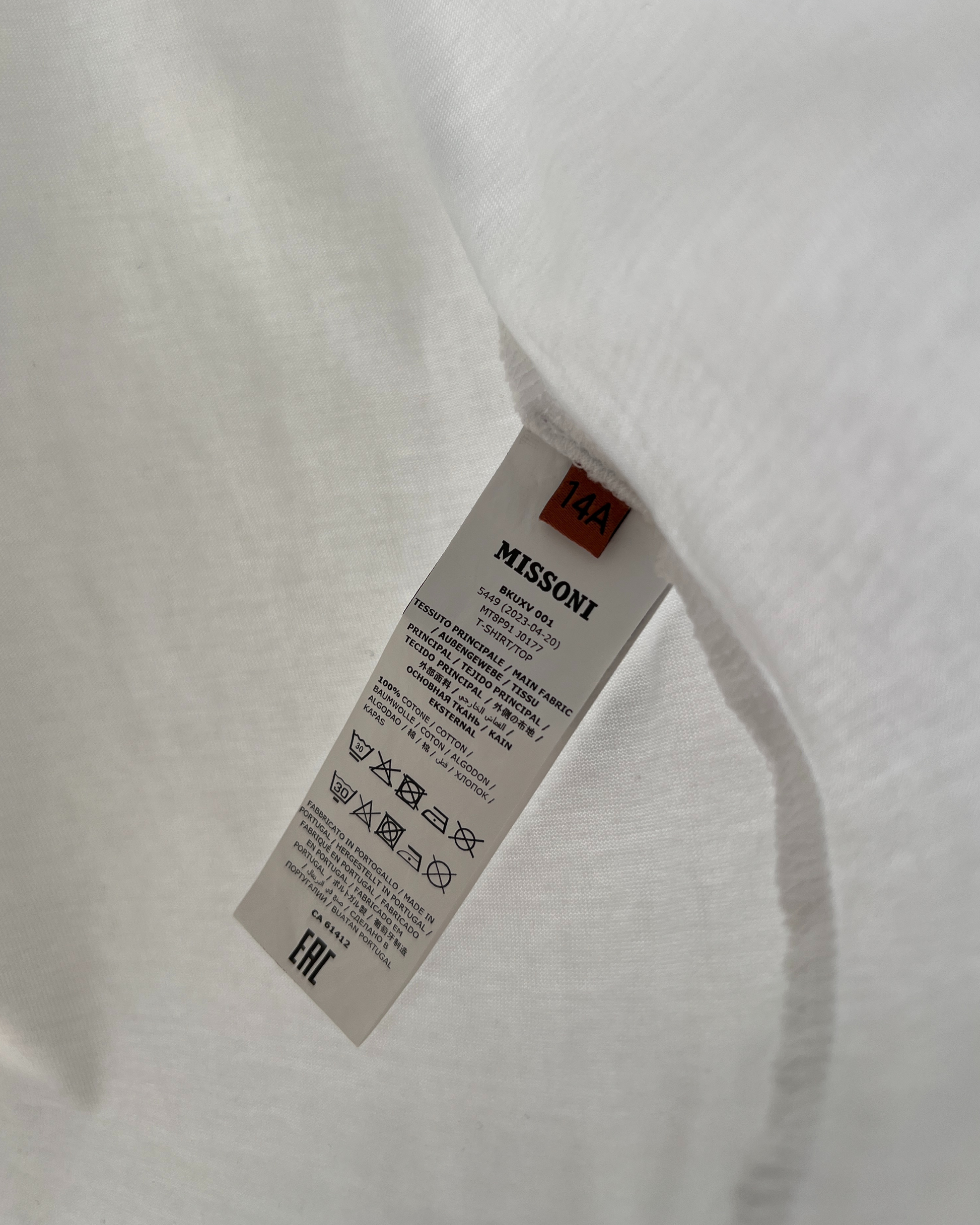 Missoni Cotton Embroidered T-Shirt