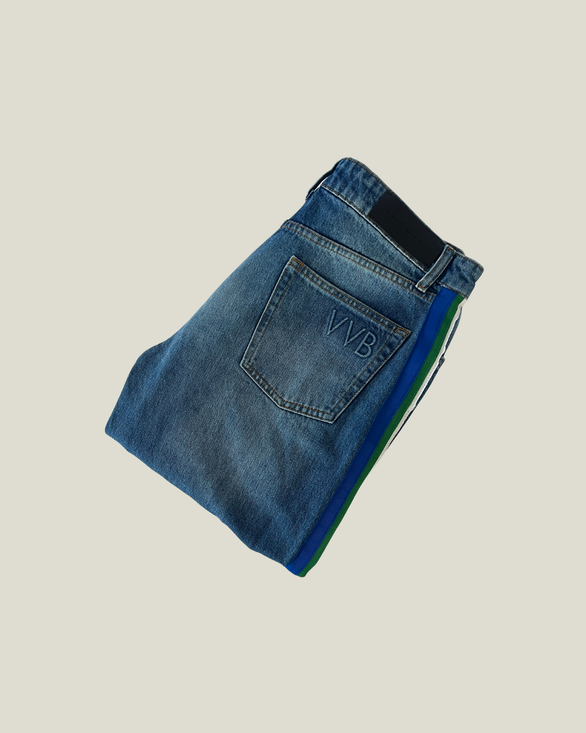 Victoria, Victoria Beckham Arizona Grosgrain Trimmed Jeans