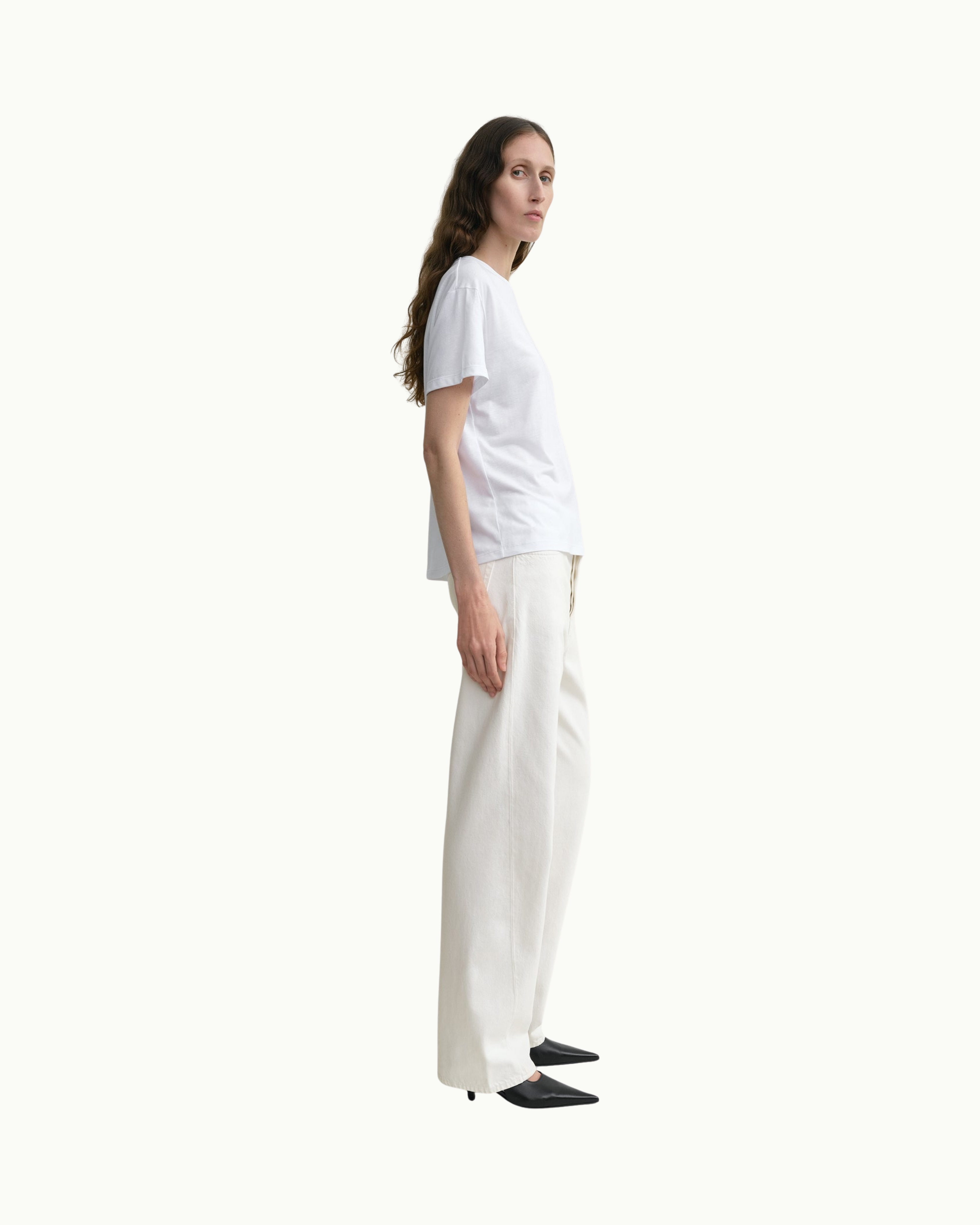 Twisted Seam Denim Jeans