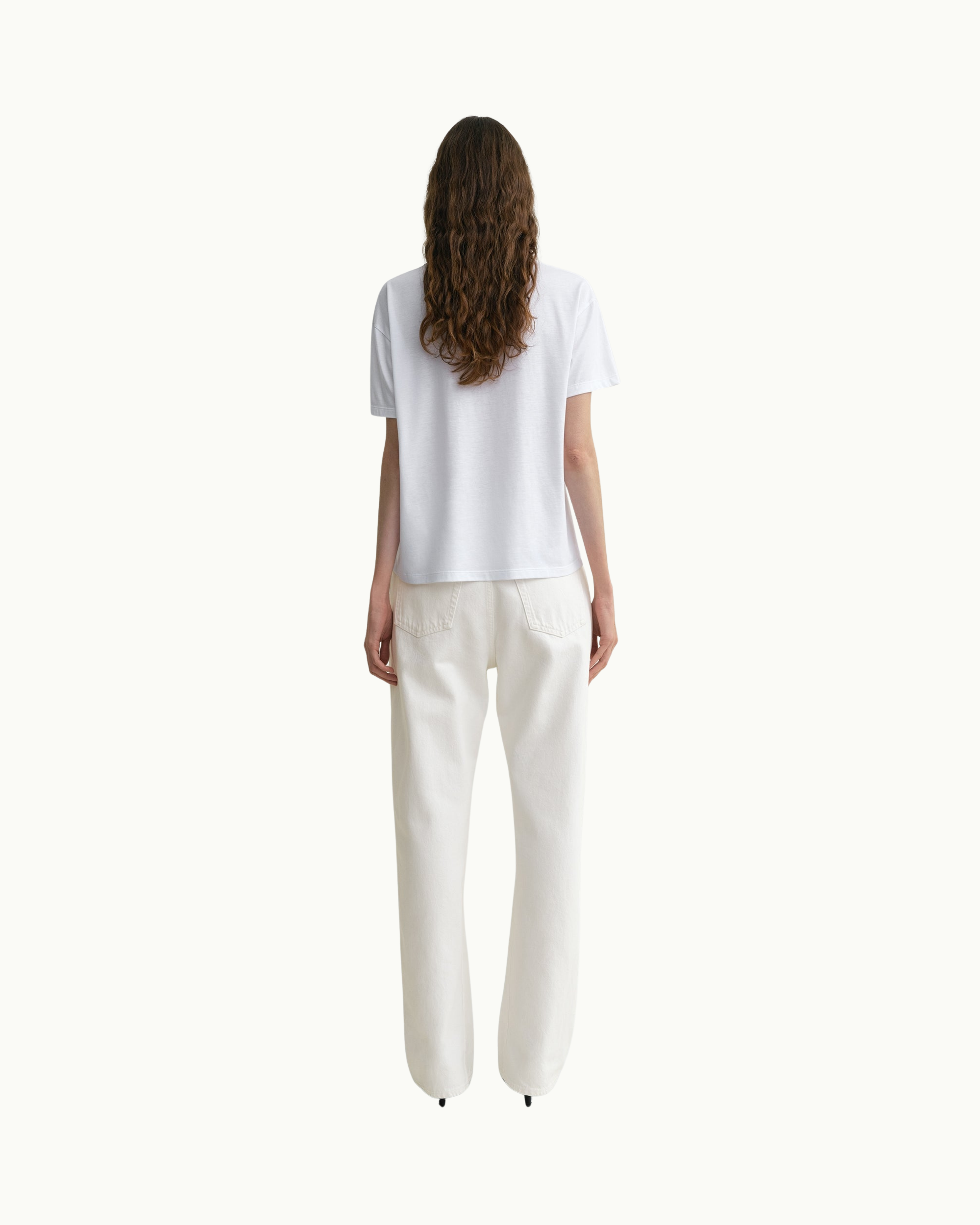 Twisted Seam Denim Jeans