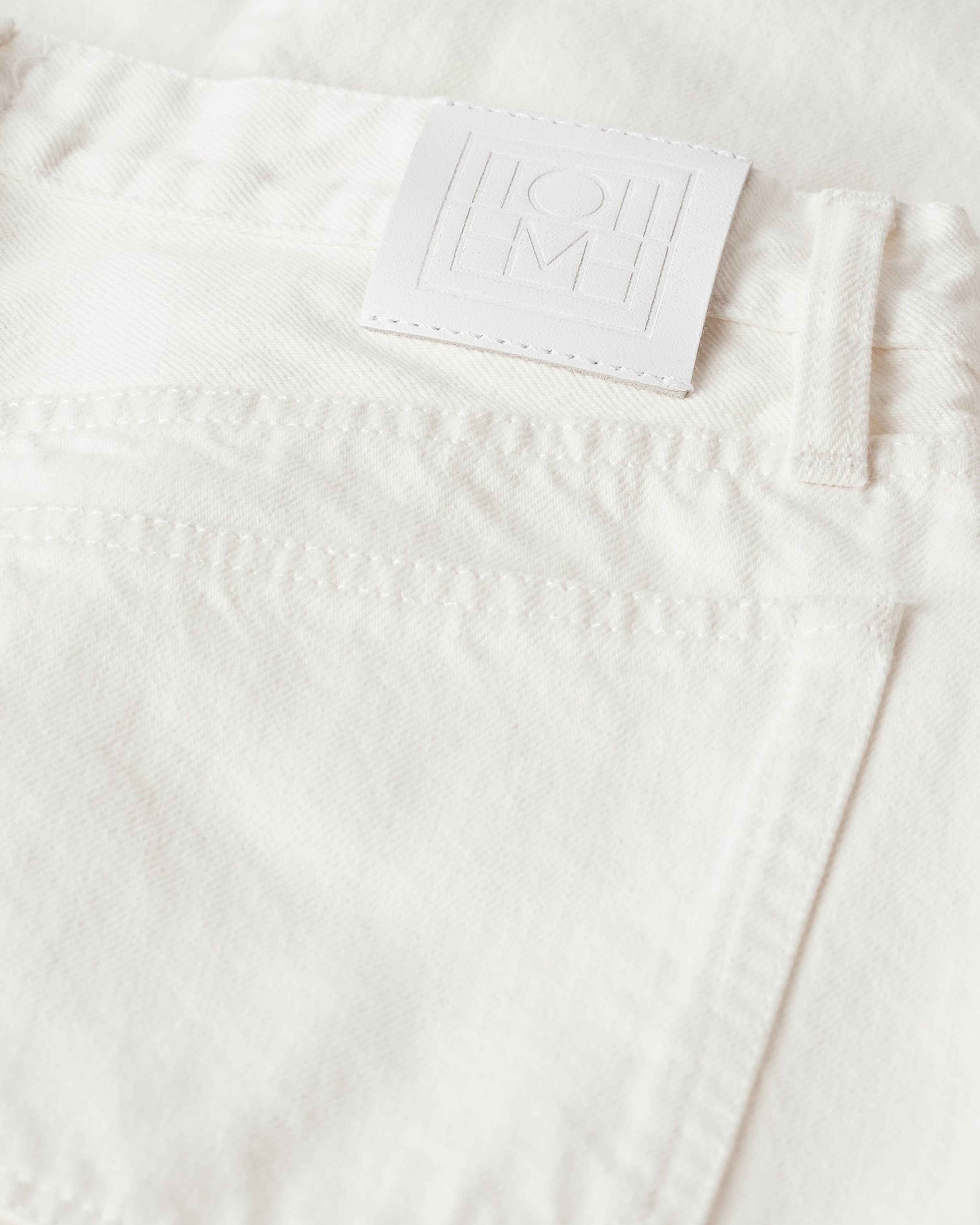 Twisted Seam Denim Jeans