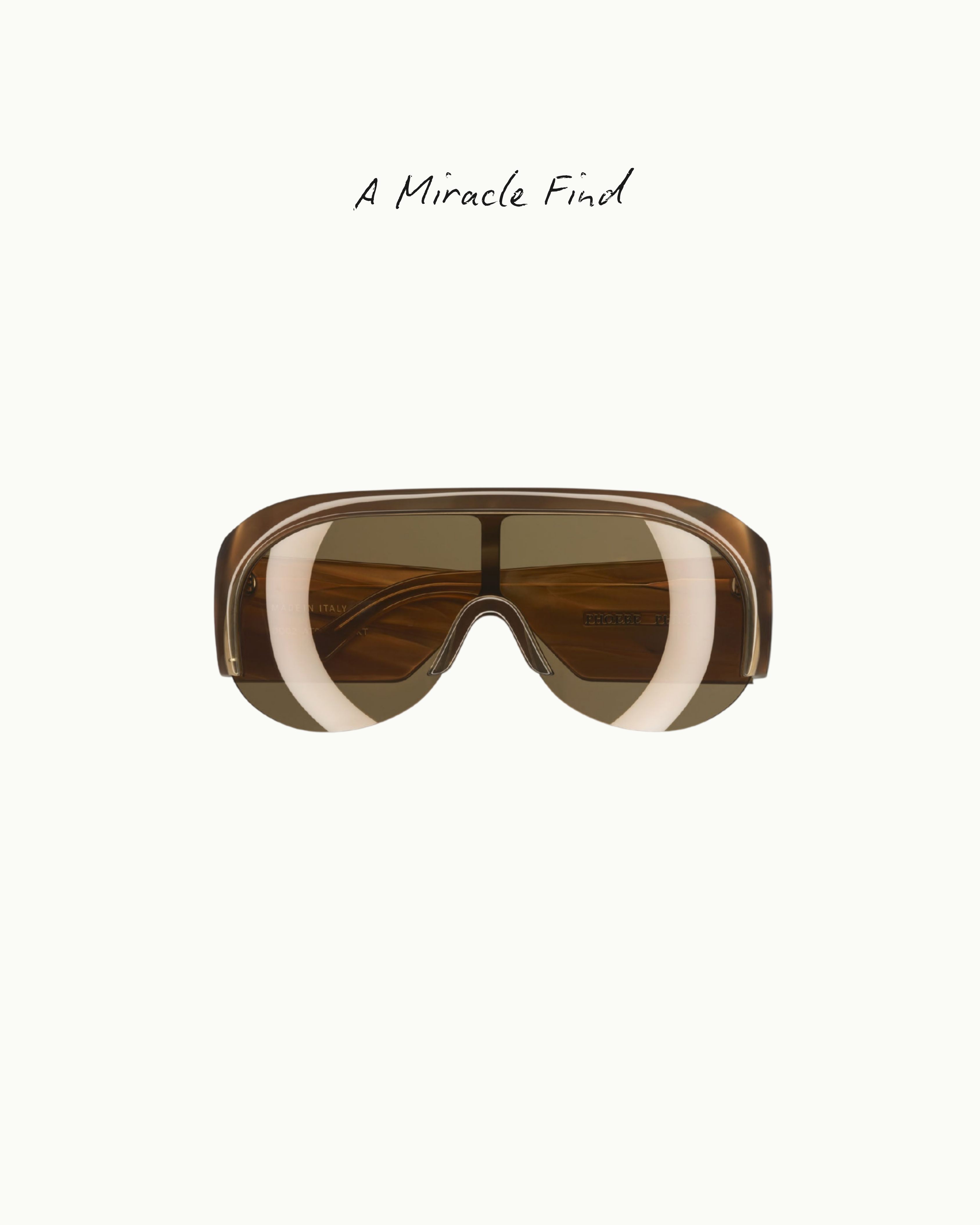 Half Bombé Sunglasses