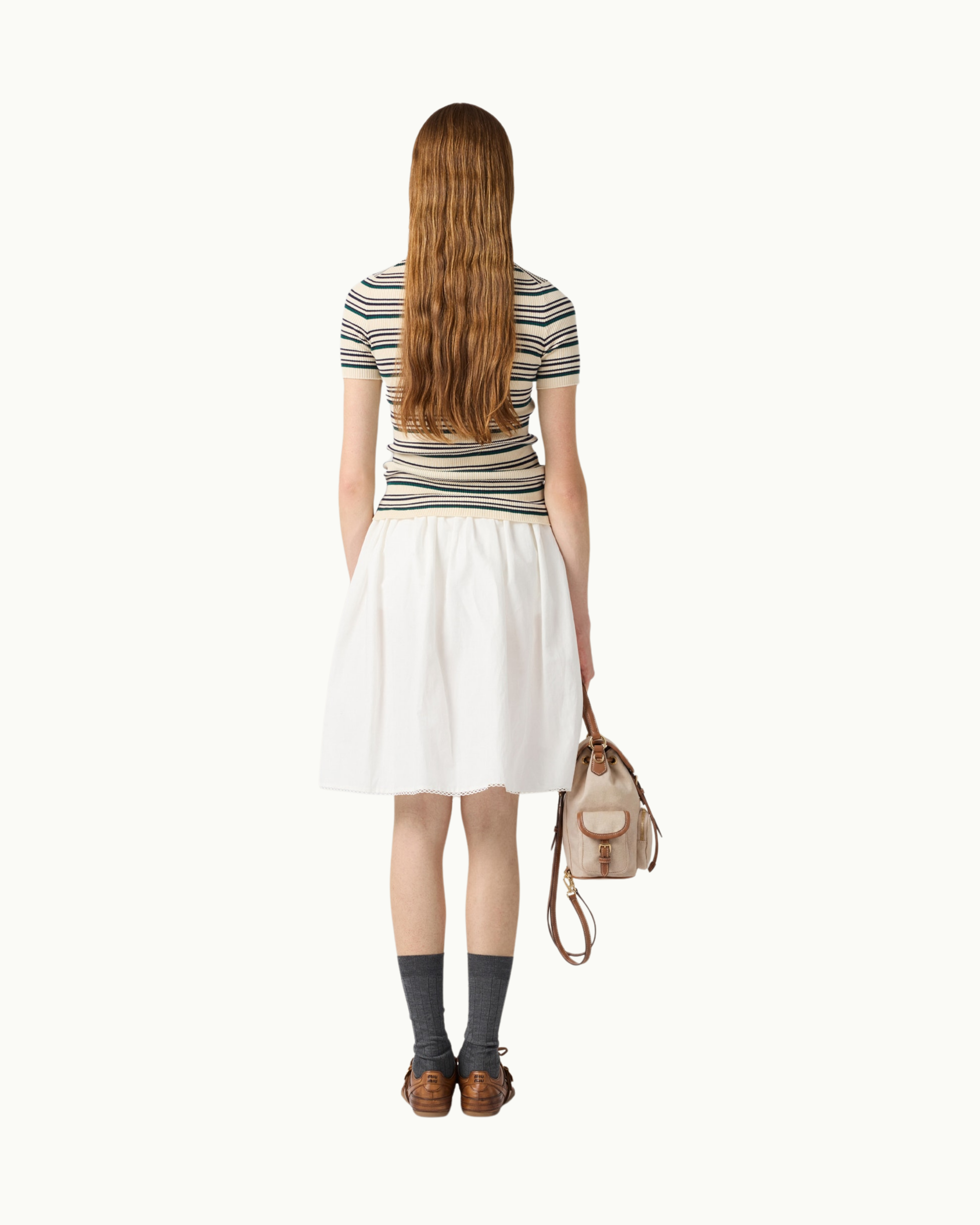 Cotton Knit Henley Shirt