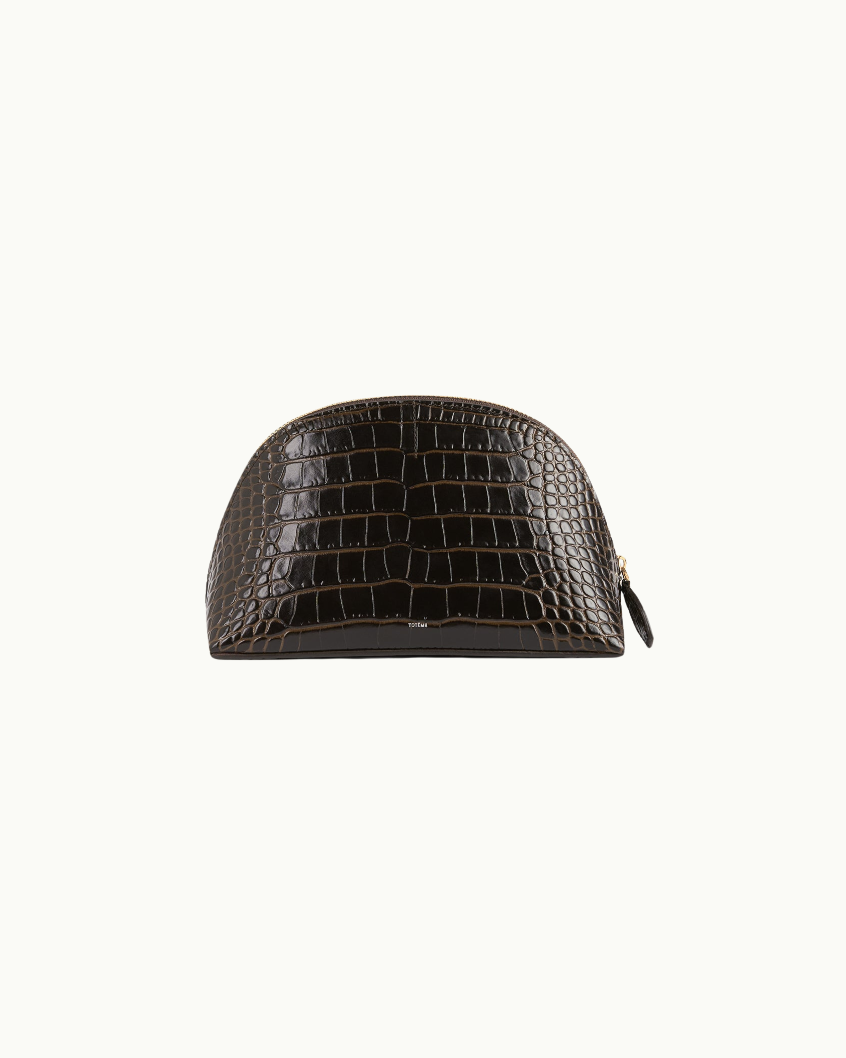 Croc-Embossed Day Pouch