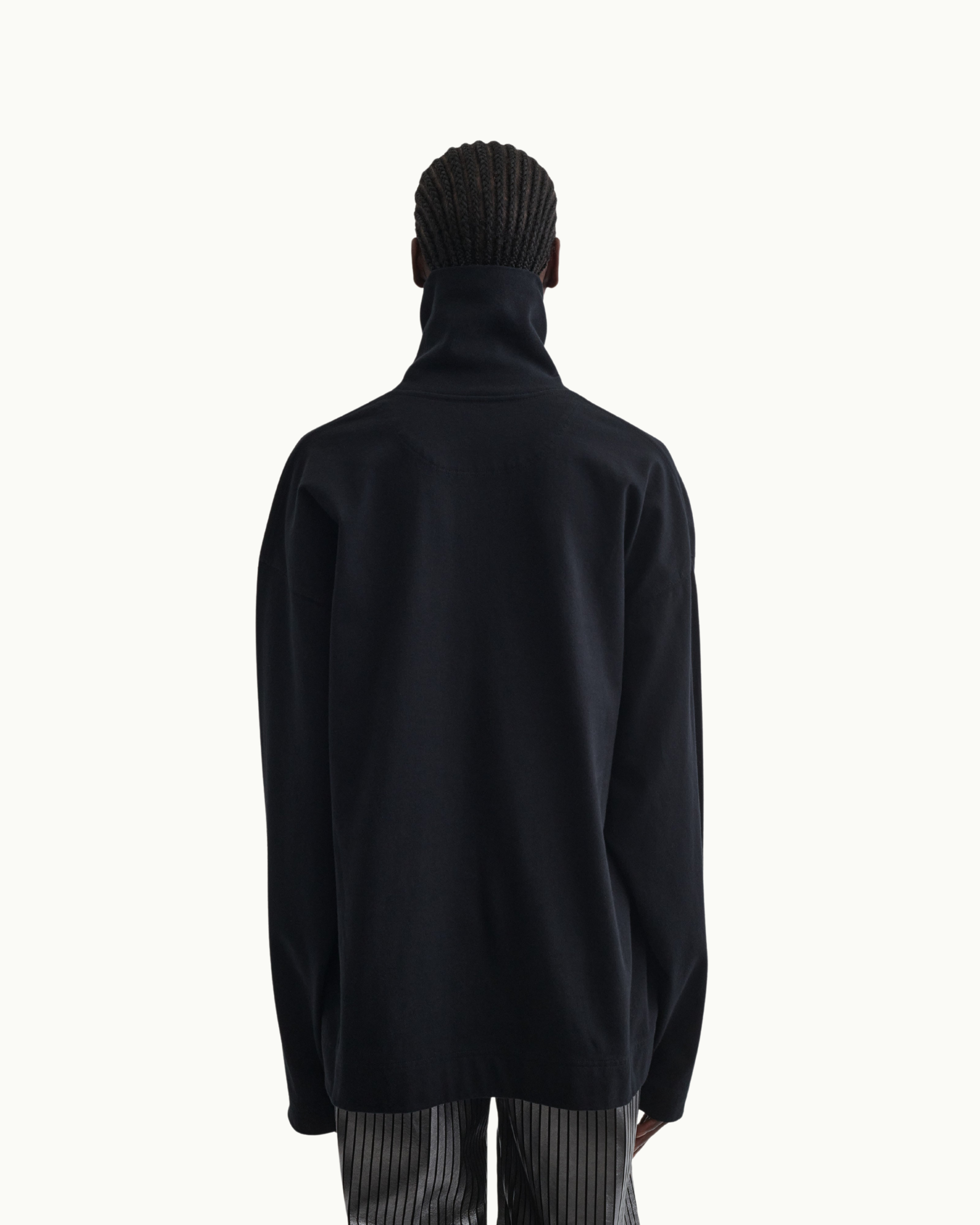 Relaxed Long Sleeve Jersey Top